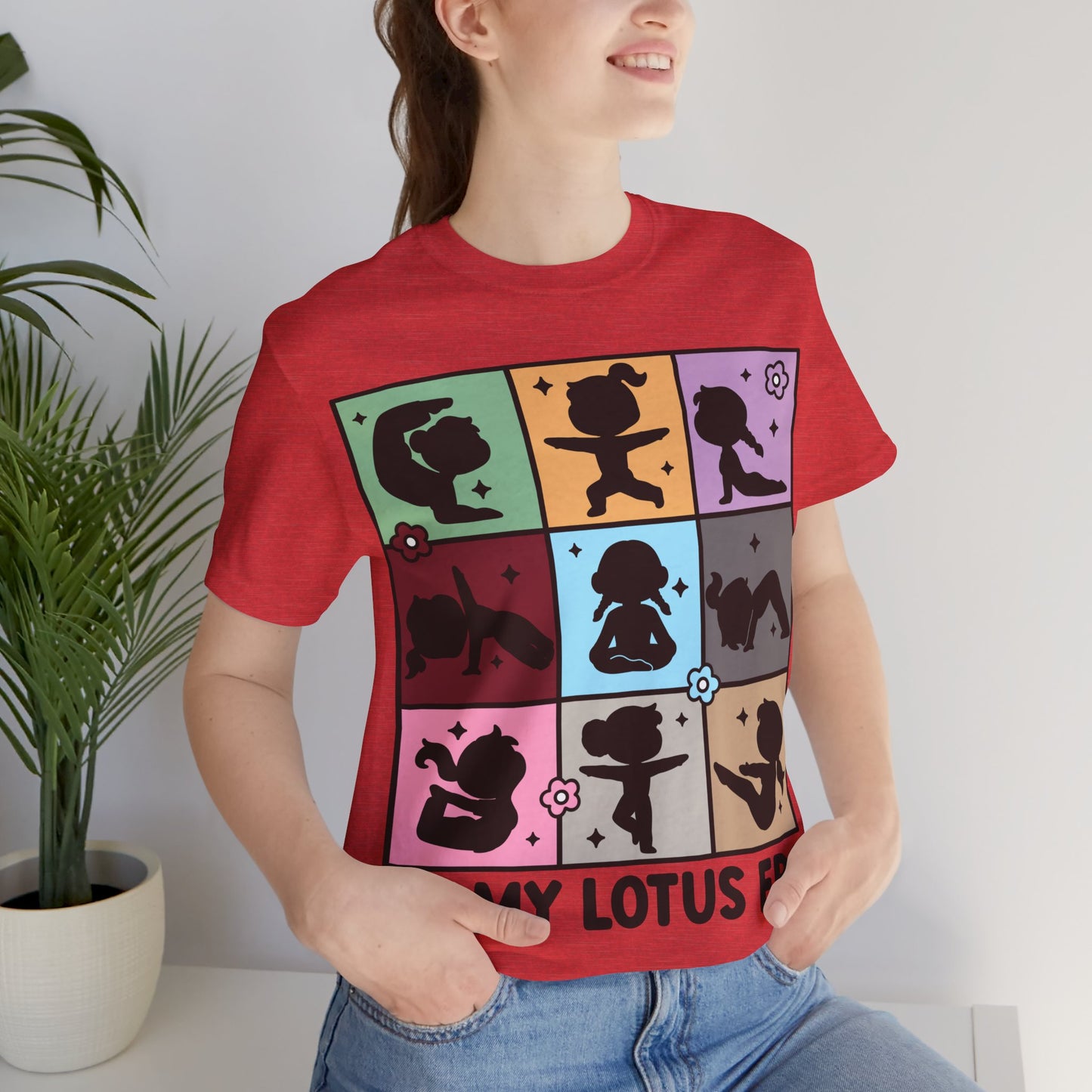 In My Lotus Era Tee - Meditative Yoga T-Shirt I Relaxation Shirt I Gift for Yogi I Mindfulness & Wellness Apparel