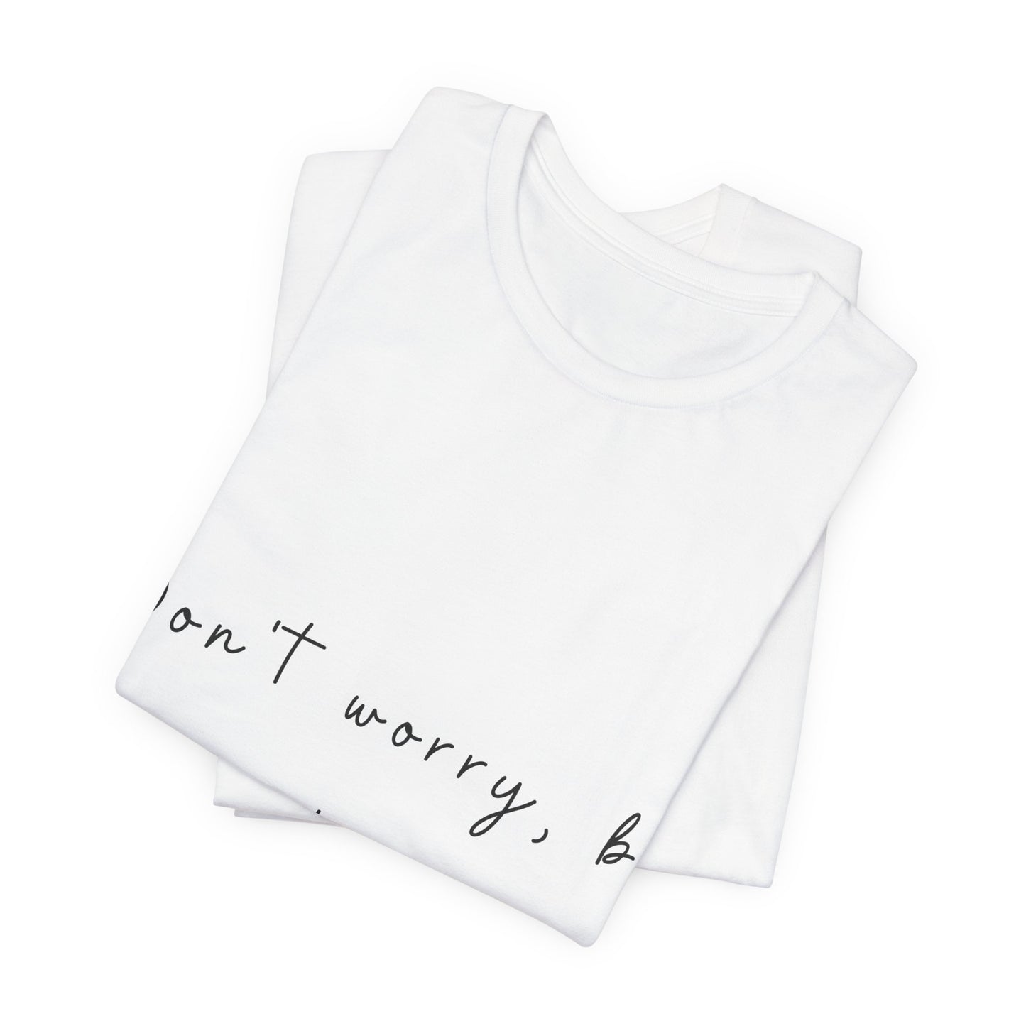 "Don't Worry Be Yoga Happy" Unisex Tee I Inspirational T-Shirt I Gift for Yogis I Motivational Tee I Relaxation & Mindfulness Clothing