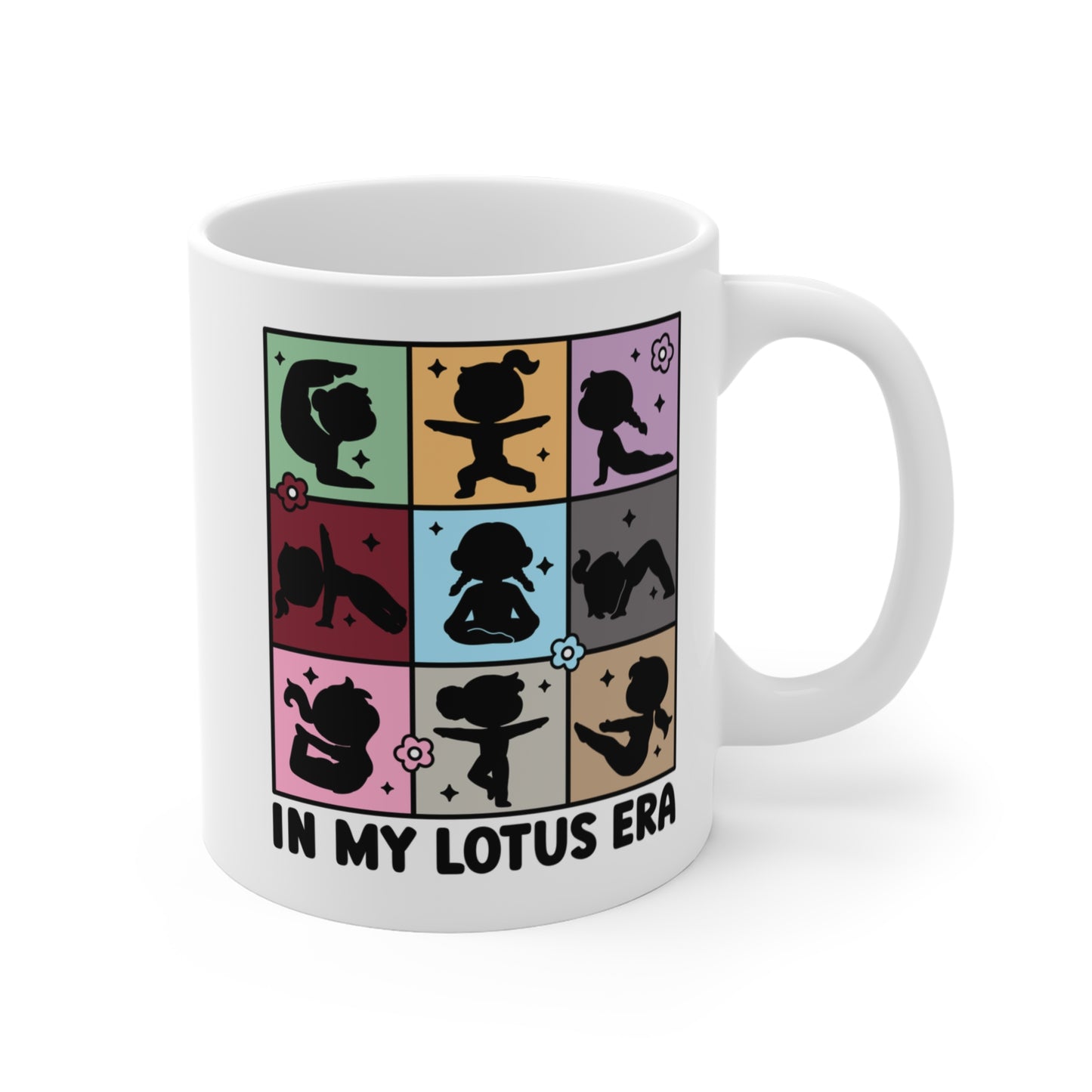 In My Lotus Era - Inspirational Yoga Mug I Lotus Flower Coffee Cup I Wellness Gift for Yogis I Self-Care Tea Mug I Mindfulness Drinkware