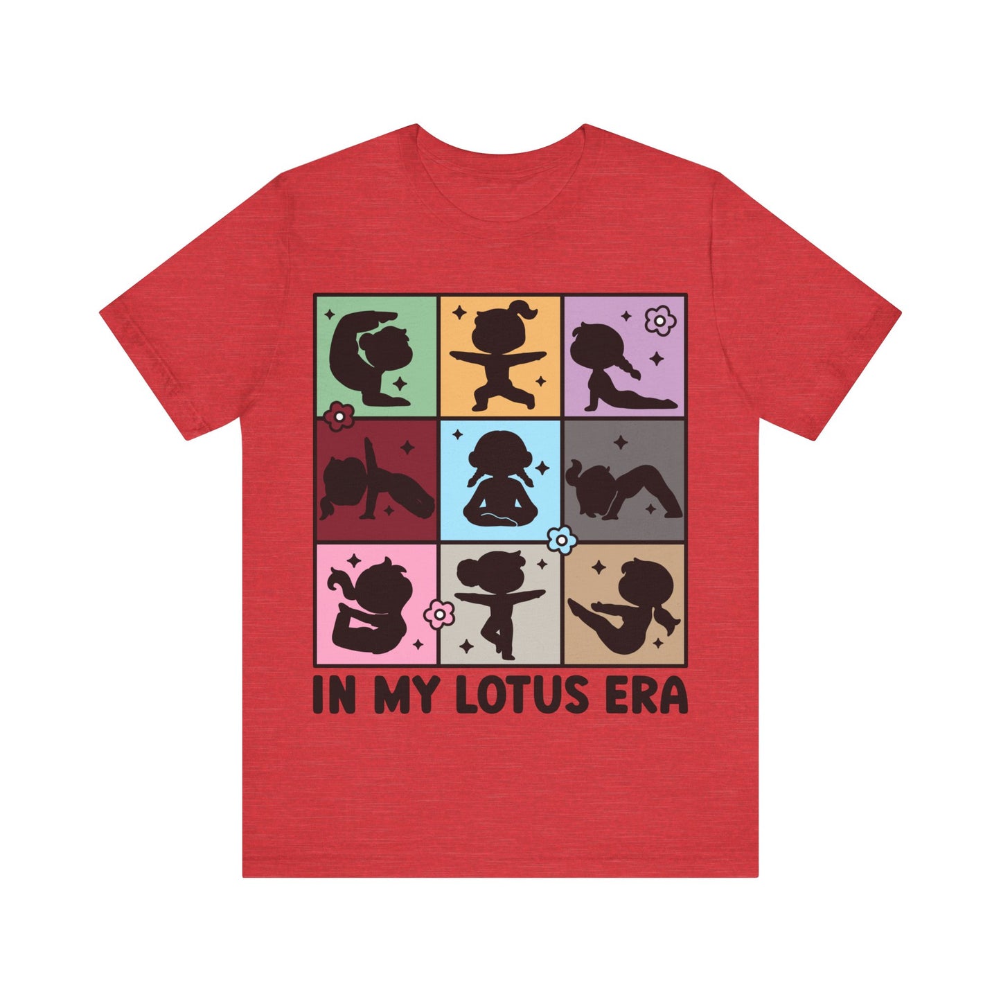 In My Lotus Era Tee - Meditative Yoga T-Shirt I Relaxation Shirt I Gift for Yogi I Mindfulness & Wellness Apparel