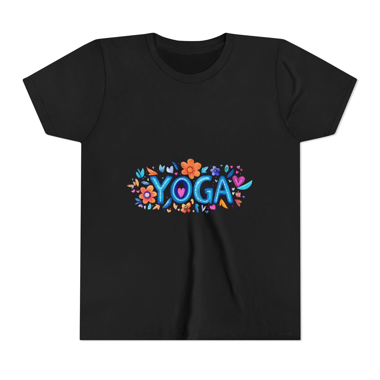 Youth Yoga Tee - Kids Yoga T-Shirt I Fun Activewear I Summer Tee I Gift for Little Yogis I Cute Yoga Apparel