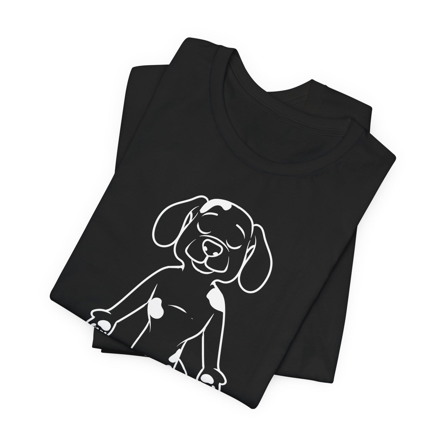Up Human Pose - Unisex Dog Yoga Tee I Relaxation Gift I Yoga & Pet Lover T-Shirt I Quirky Animal Tee I Fun Gift for Dog Parents I Cute Tee for Zen Vibes