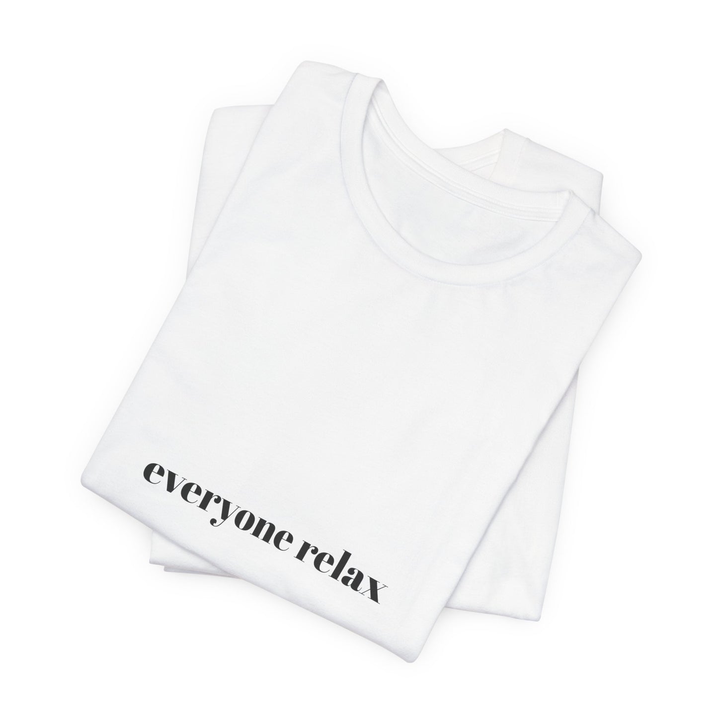 Everyone Relax I'm a Yoga Instructor Tee - Casual Yoga T-Shirt I Gift for Yogis I Relaxation T-Shirt I Self-Care Meditation Apparel