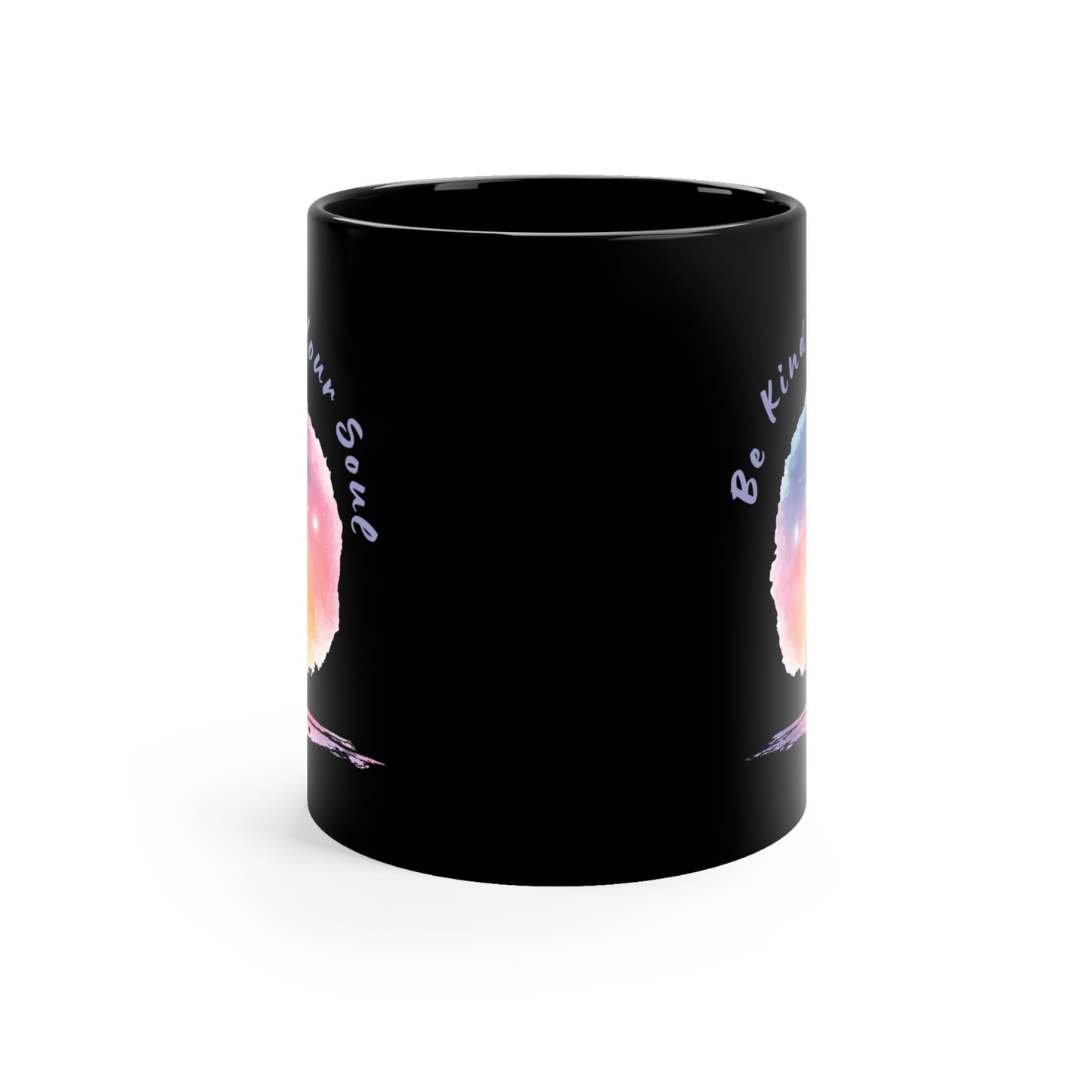 "Be Kind to Your Soul" Mindful Spirit Coffee Mug I Yoga Inspirational Gift I Self-Care Mug I Meditation Coffee Cup