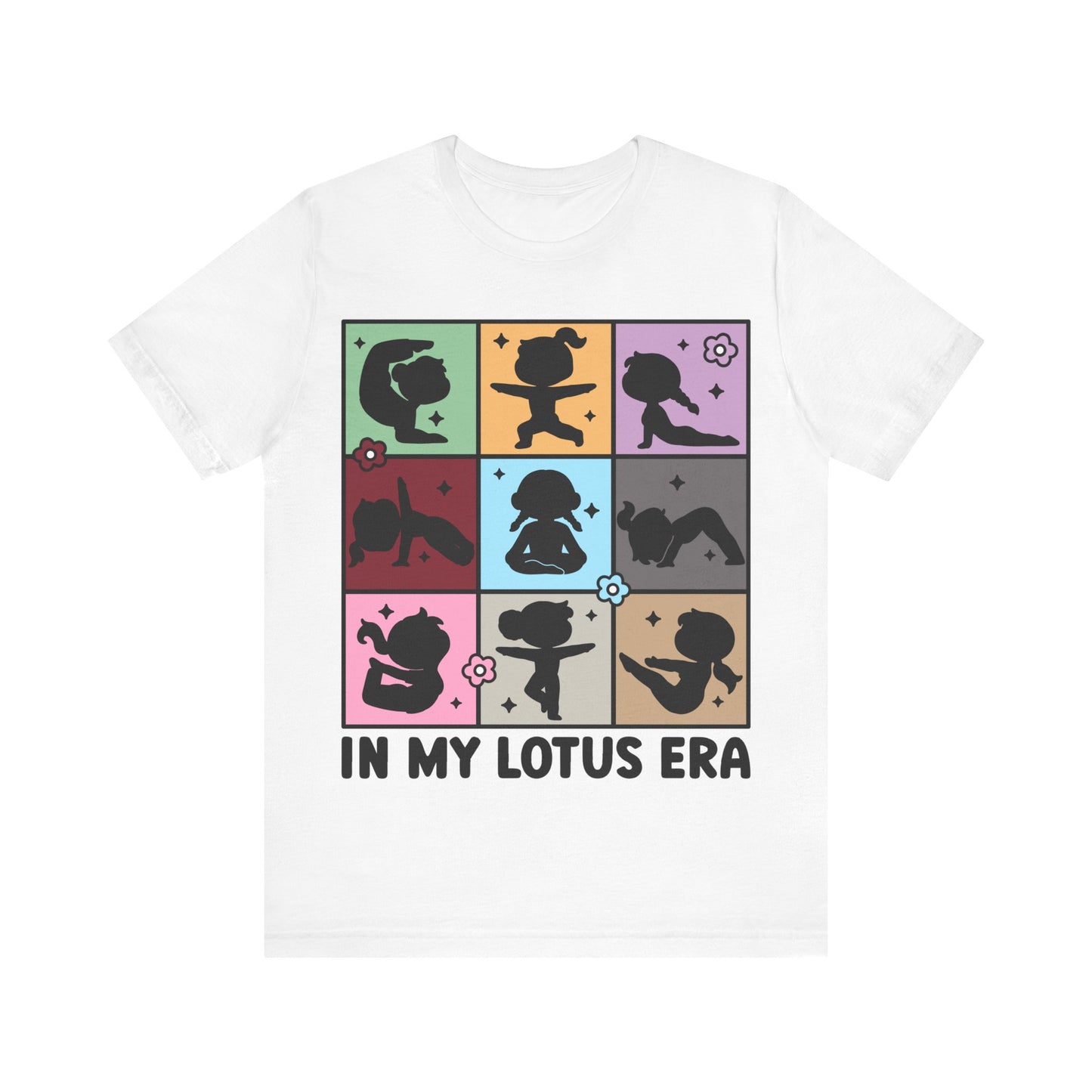In My Lotus Era Tee - Meditative Yoga T-Shirt I Relaxation Shirt I Gift for Yogi I Mindfulness & Wellness Apparel