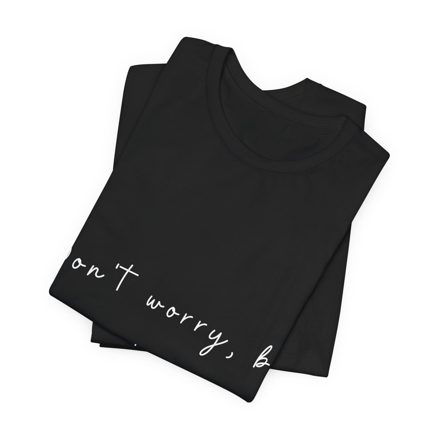 "Don't Worry Be Yoga Happy" Unisex Tee I Inspirational T-Shirt I Gift for Yogis I Motivational Tee I Relaxation & Mindfulness Clothing
