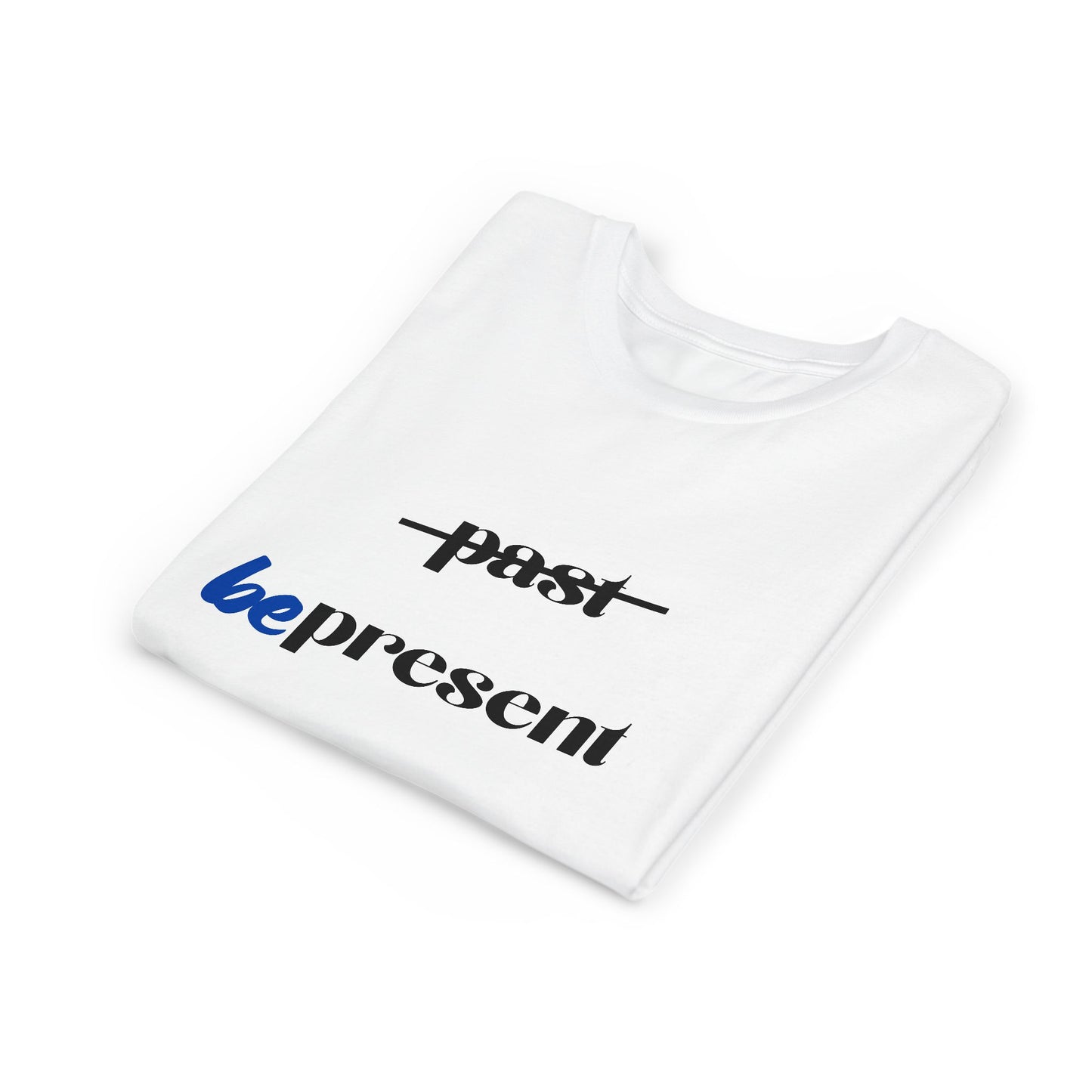 "Be Present" Youth Yoga Tee - Mindfulness T-Shirt for Young Yogis I Yoga Kids Apparel I Meditation Clothing