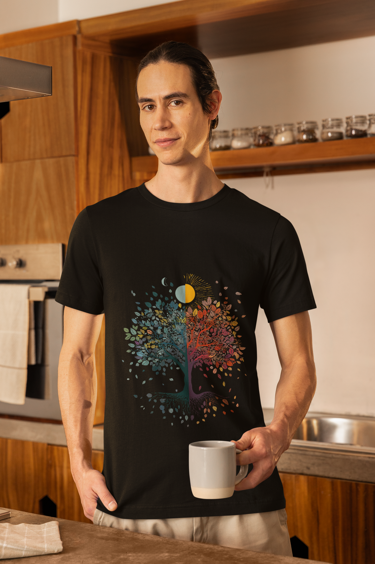 Tree of Life Yoga Tee - Unisex T-Shirt I Nature Lover Apparel I Tee for Yogis I Spring Fashion I Self-Care Meditation Apparel
