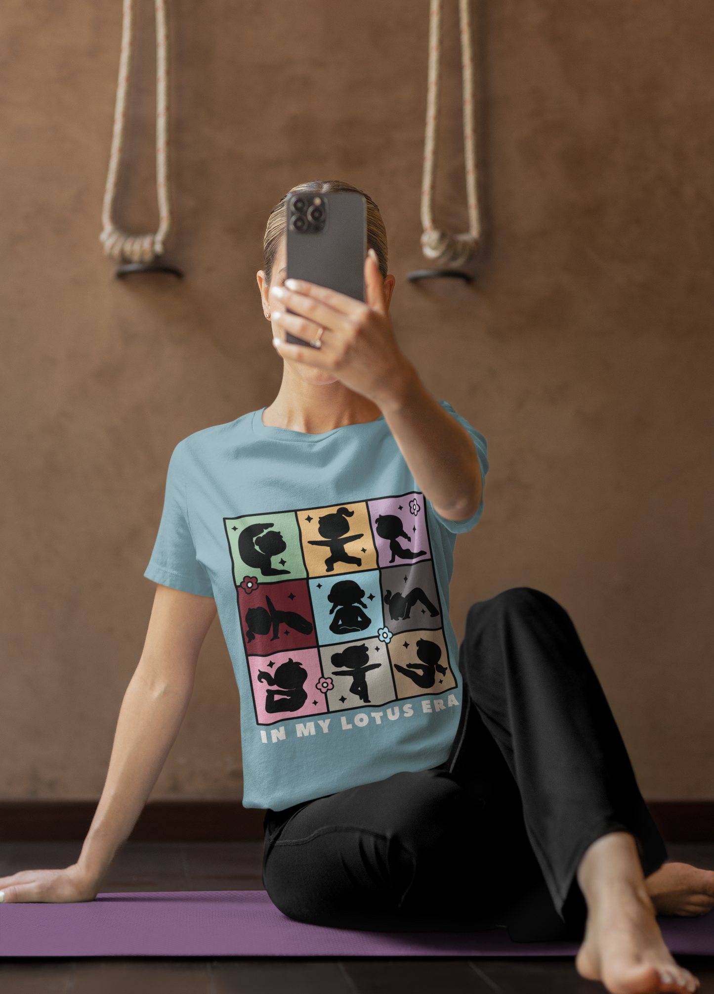 In My Lotus Era Tee - Meditative Yoga T-Shirt I Relaxation Shirt I Gift for Yogi I Mindfulness & Wellness Apparel
