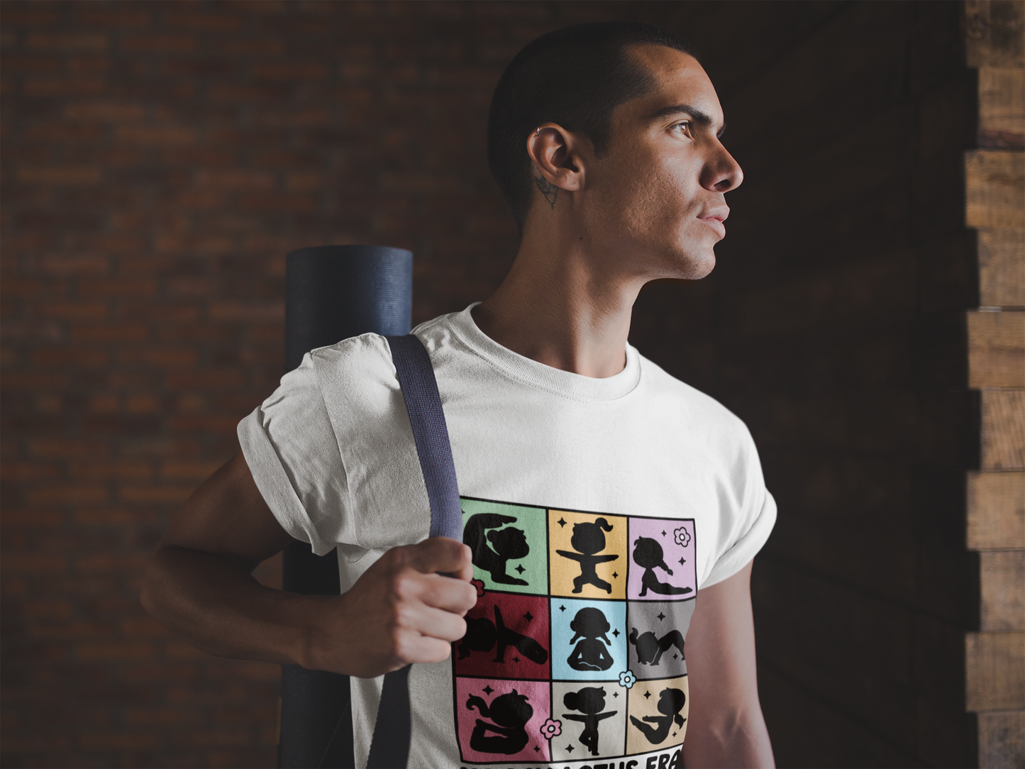 In My Lotus Era Tee - Meditative Yoga T-Shirt I Relaxation Shirt I Gift for Yogi I Mindfulness & Wellness Apparel