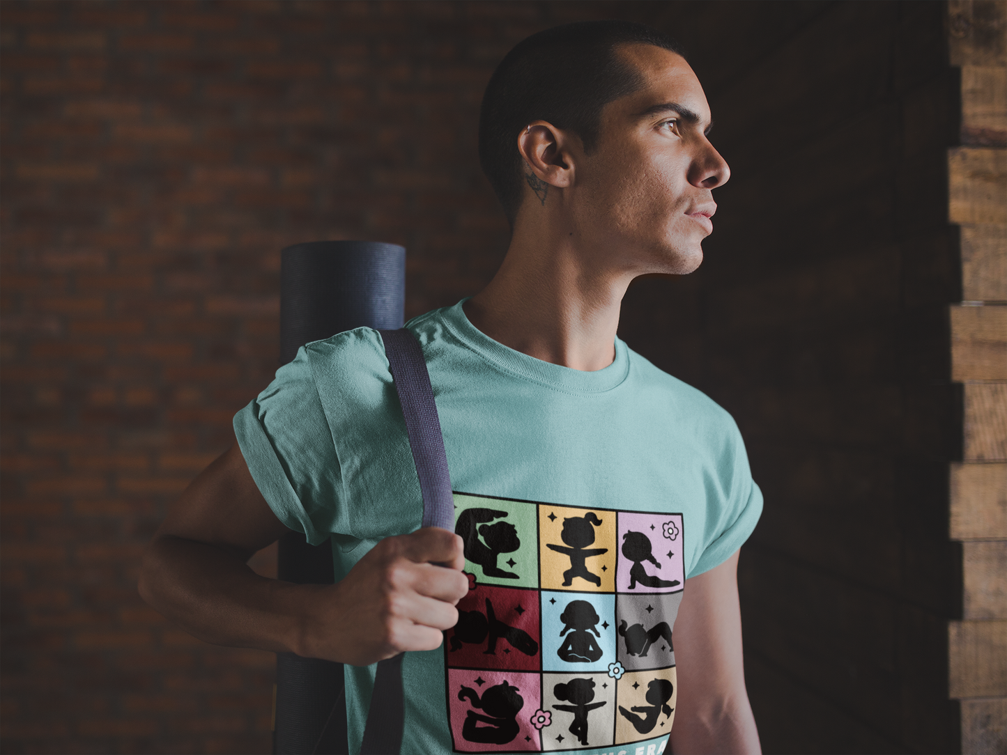 In My Lotus Era Tee - Meditative Yoga T-Shirt I Relaxation Shirt I Gift for Yogi I Mindfulness & Wellness Apparel