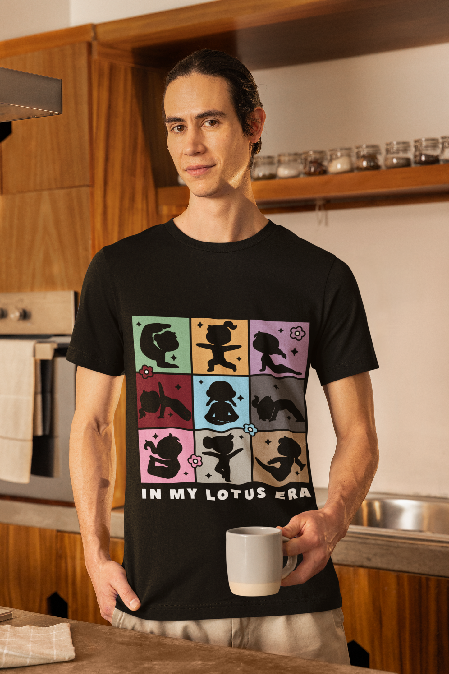 In My Lotus Era Tee - Meditative Yoga T-Shirt I Relaxation Shirt I Gift for Yogi I Mindfulness & Wellness Apparel