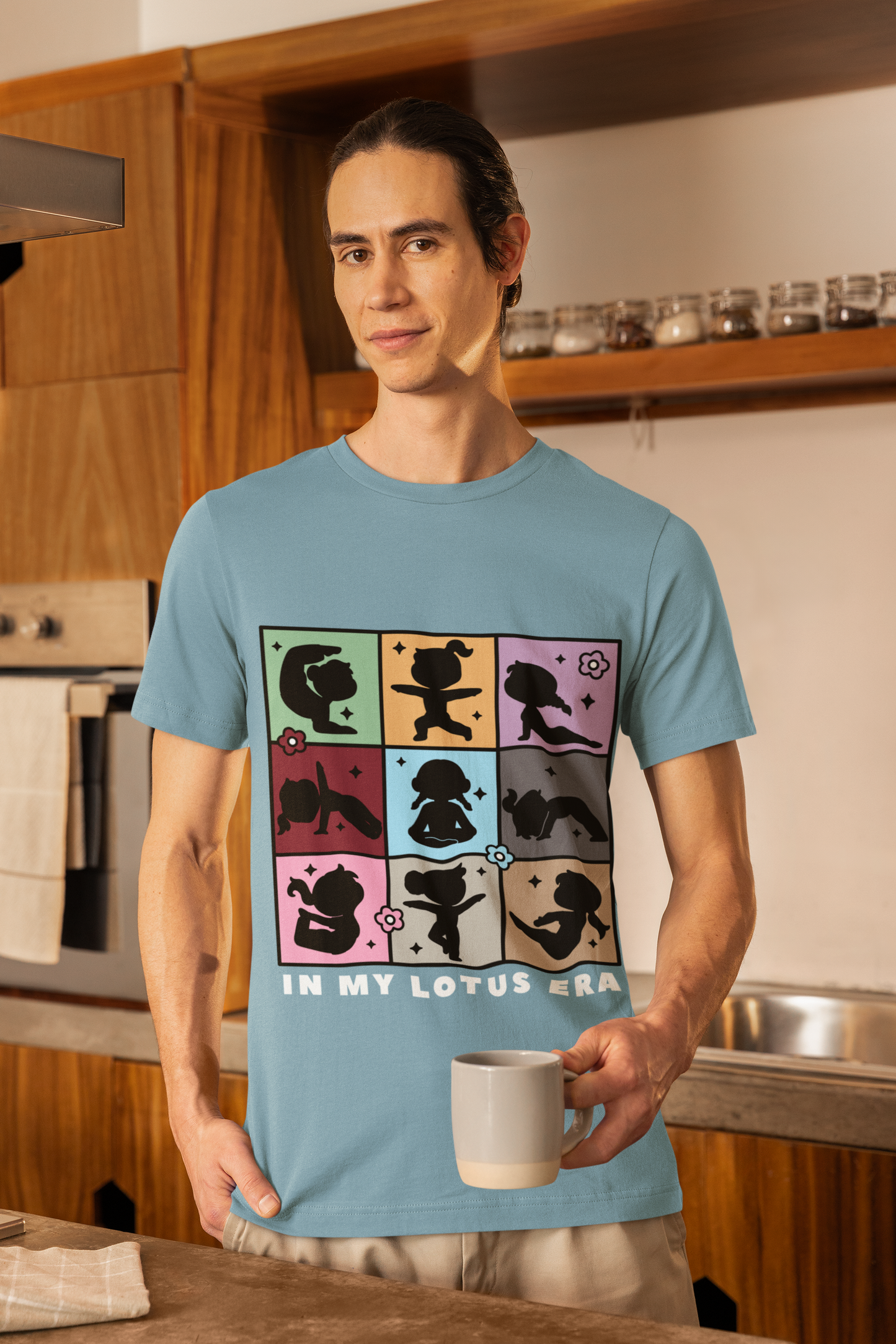 In My Lotus Era Tee - Meditative Yoga T-Shirt I Relaxation Shirt I Gift for Yogi I Mindfulness & Wellness Apparel