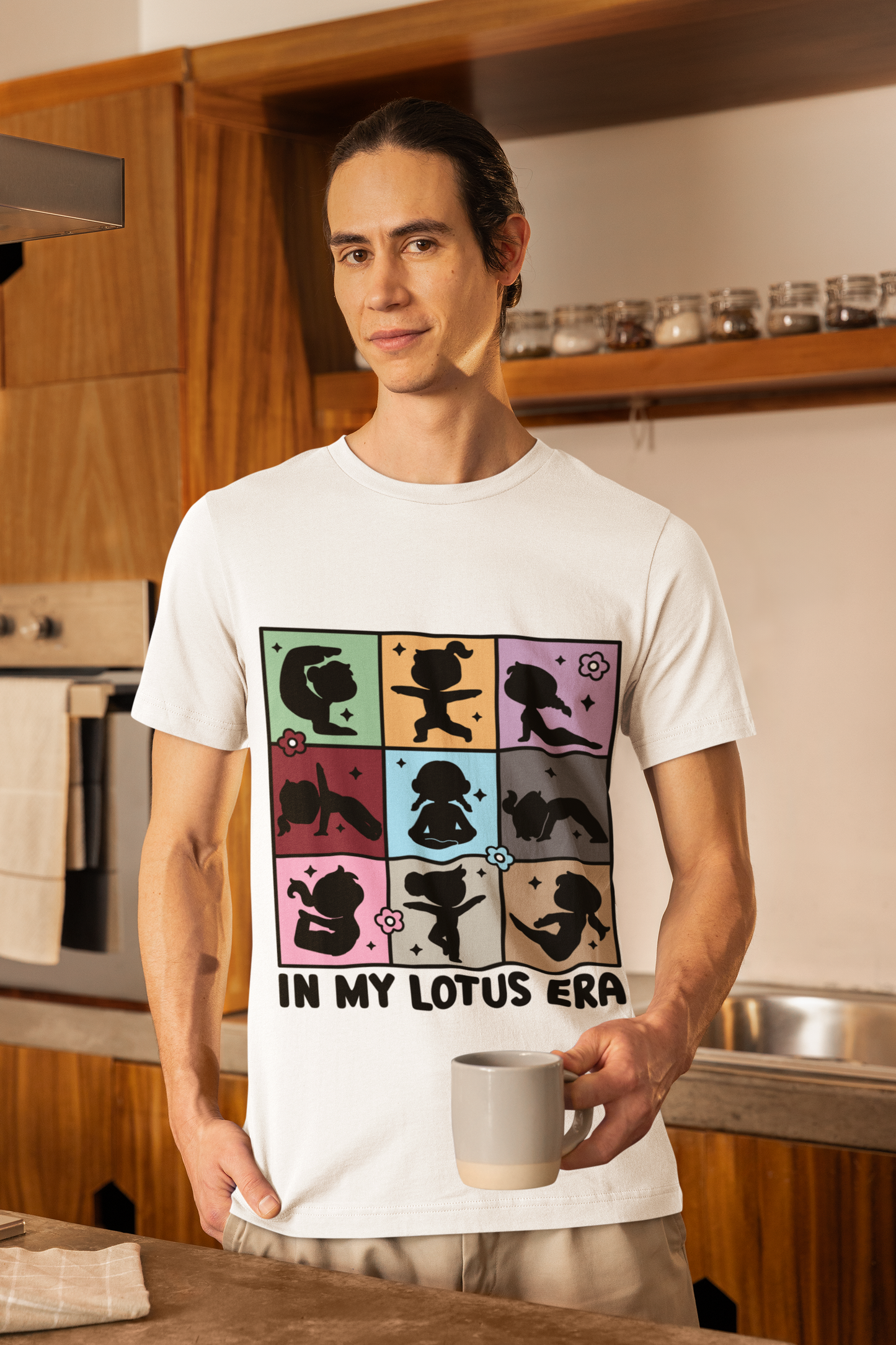 In My Lotus Era Tee - Meditative Yoga T-Shirt I Relaxation Shirt I Gift for Yogi I Mindfulness & Wellness Apparel