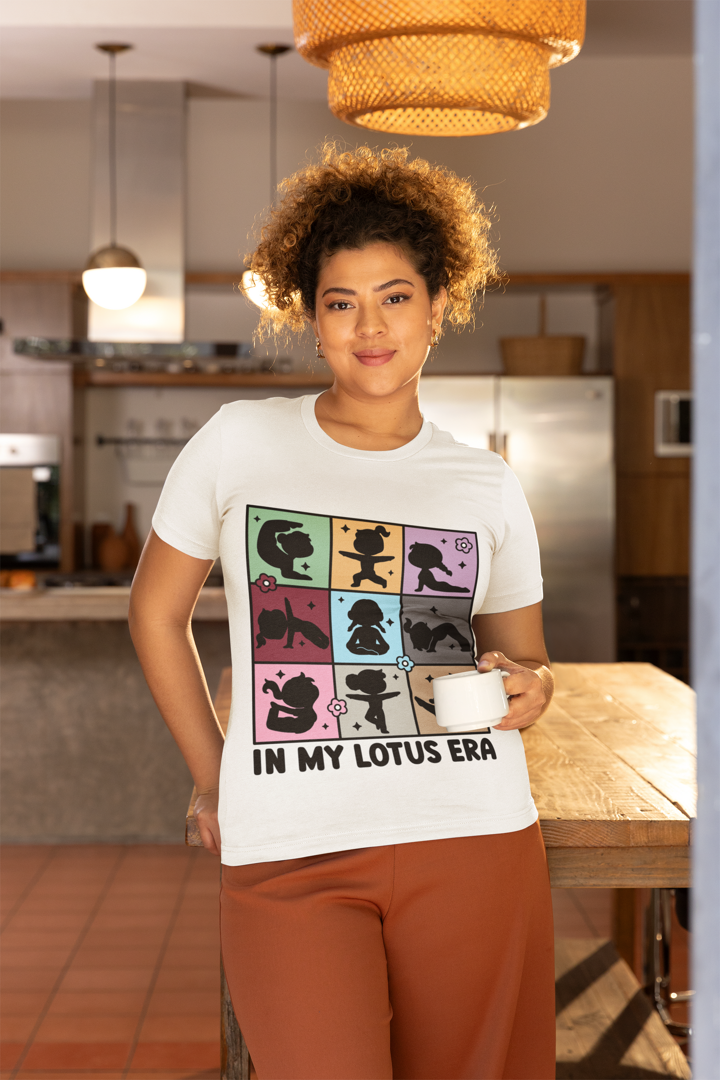 In My Lotus Era Tee - Meditative Yoga T-Shirt I Relaxation Shirt I Gift for Yogi I Mindfulness & Wellness Apparel