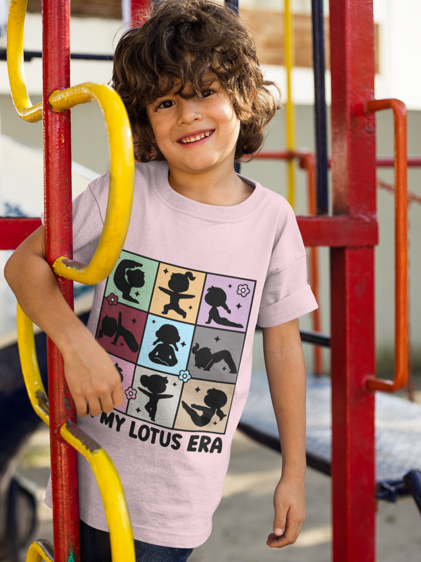 In My Lotus Era - Youth Short Sleeve Tee I Kids Yoga T-Shirt I Mindfulness Tee I Fun Gift for Young Yoga Lovers