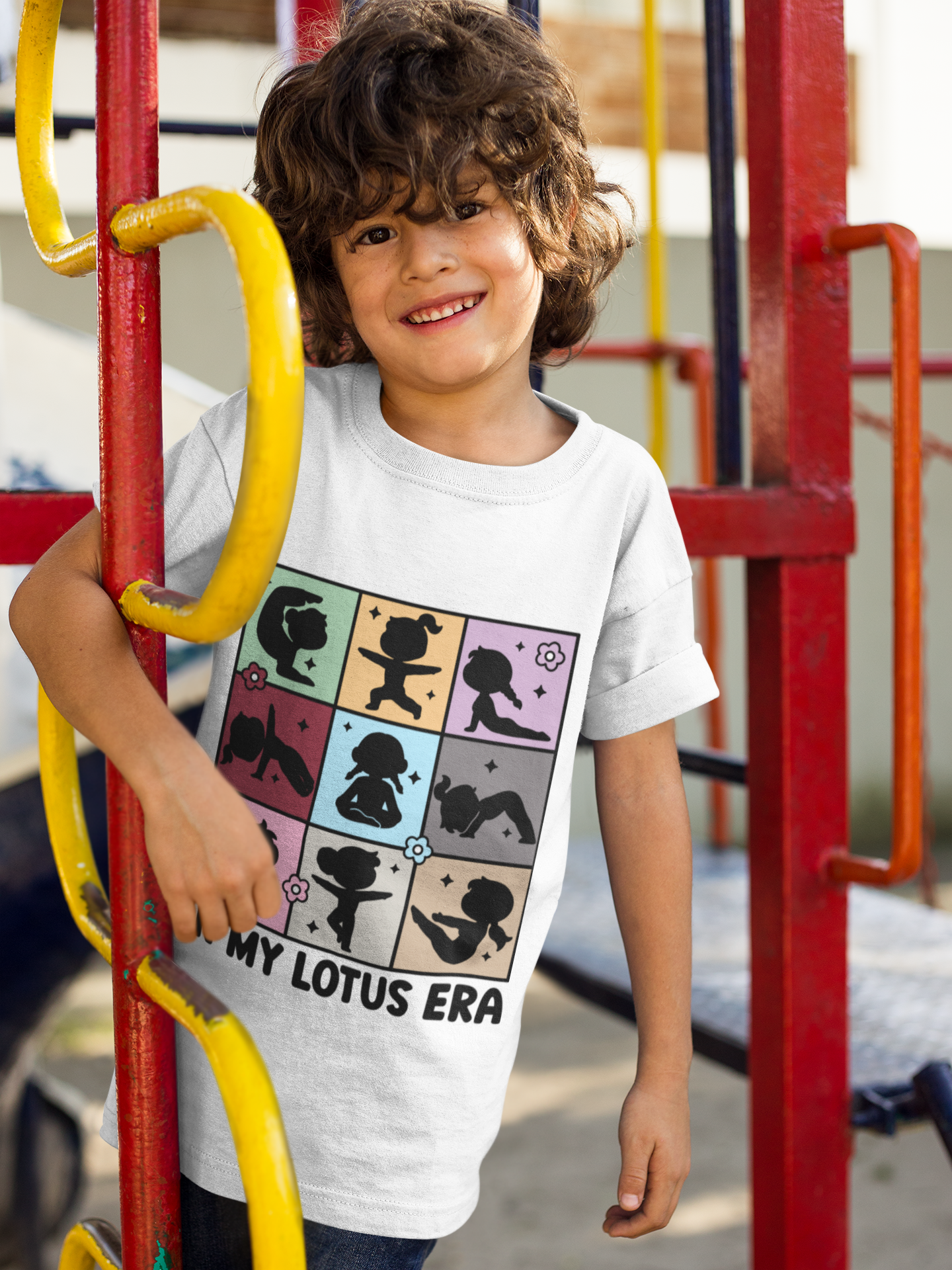 In My Lotus Era - Youth Short Sleeve Tee I Kids Yoga T-Shirt I Mindfulness Tee I Fun Gift for Young Yoga Lovers