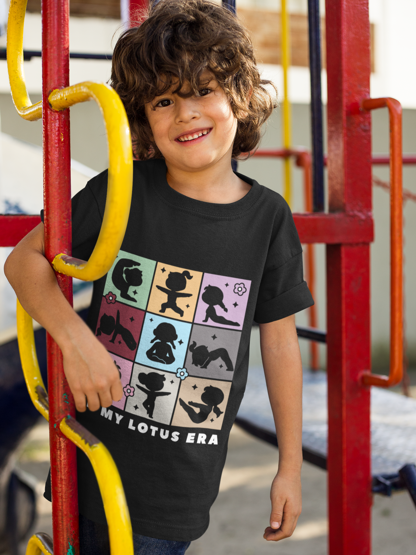 In My Lotus Era - Youth Short Sleeve Tee I Kids Yoga T-Shirt I Mindfulness Tee I Fun Gift for Young Yoga Lovers
