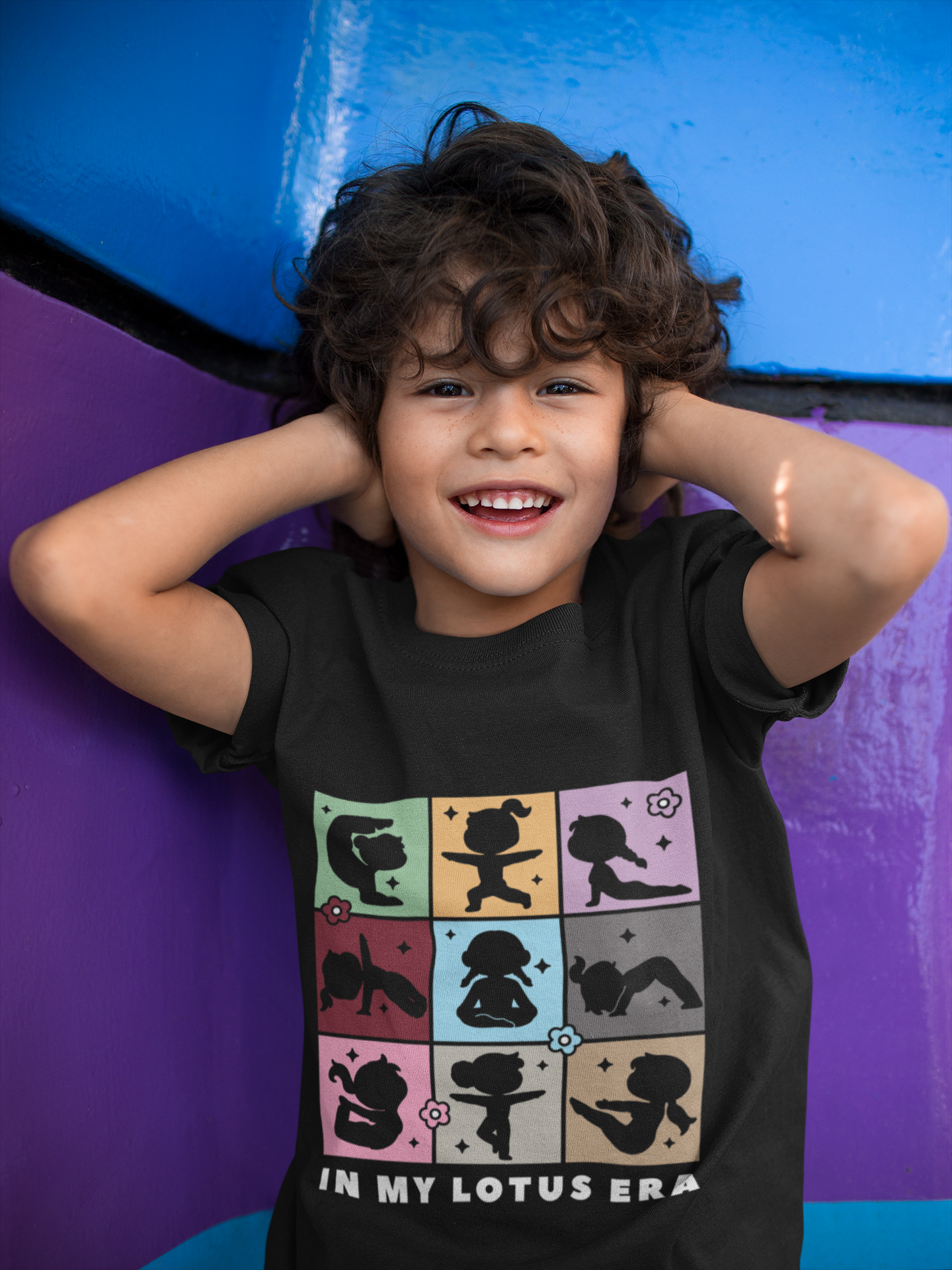 In My Lotus Era - Youth Short Sleeve Tee I Kids Yoga T-Shirt I Mindfulness Tee I Fun Gift for Young Yoga Lovers