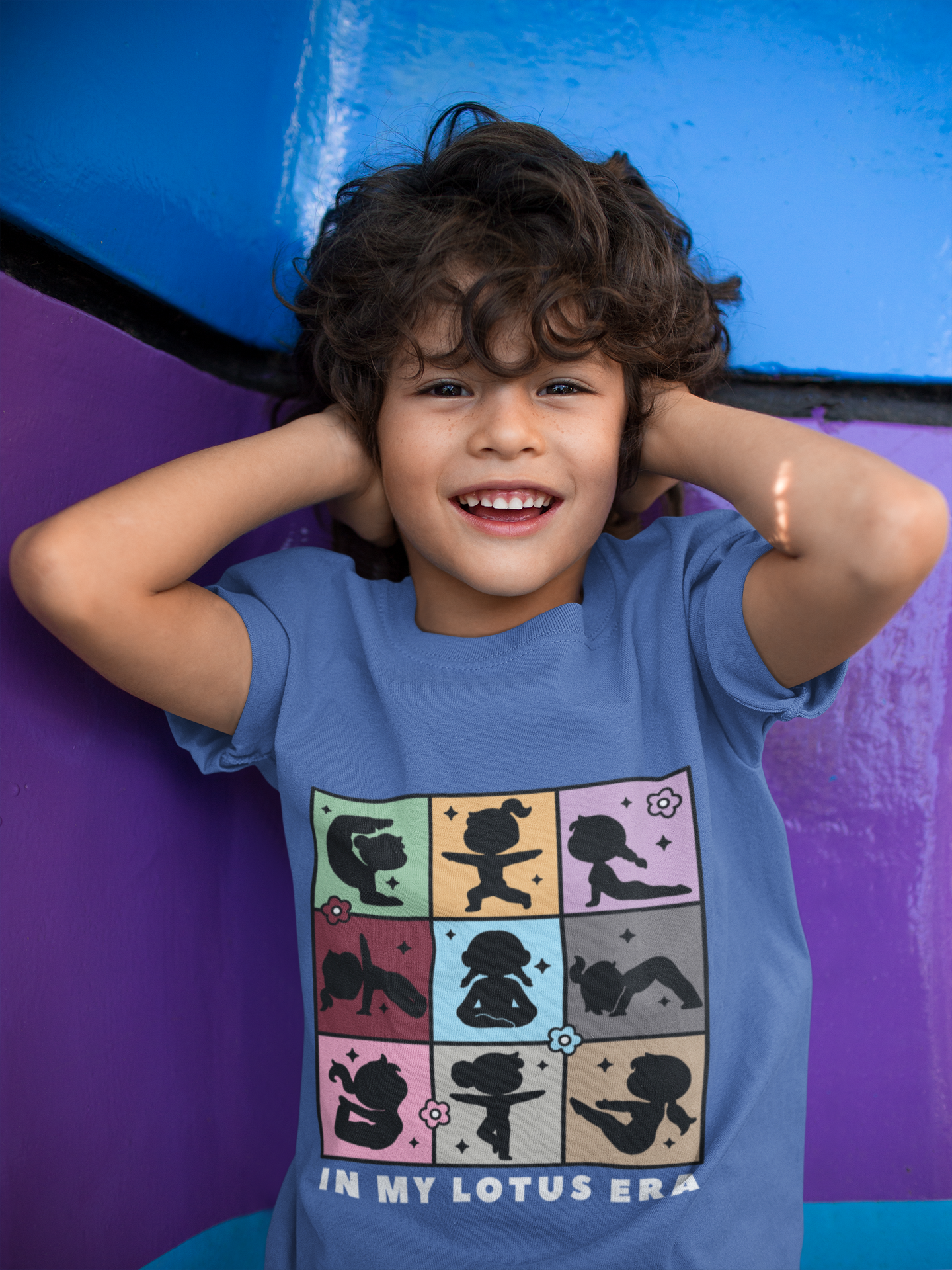 In My Lotus Era - Youth Short Sleeve Tee I Kids Yoga T-Shirt I Mindfulness Tee I Fun Gift for Young Yoga Lovers