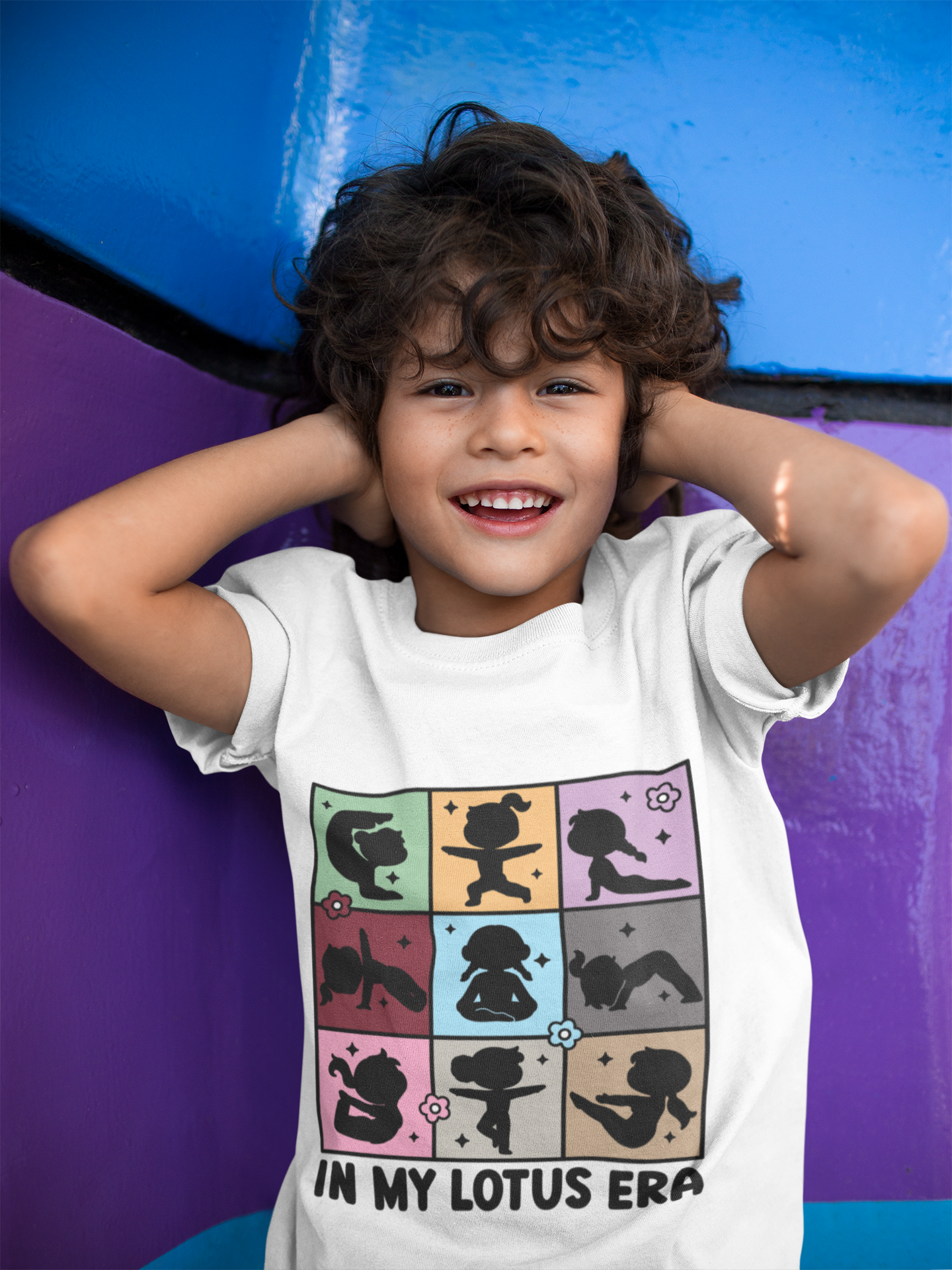 In My Lotus Era - Youth Short Sleeve Tee I Kids Yoga T-Shirt I Mindfulness Tee I Fun Gift for Young Yoga Lovers