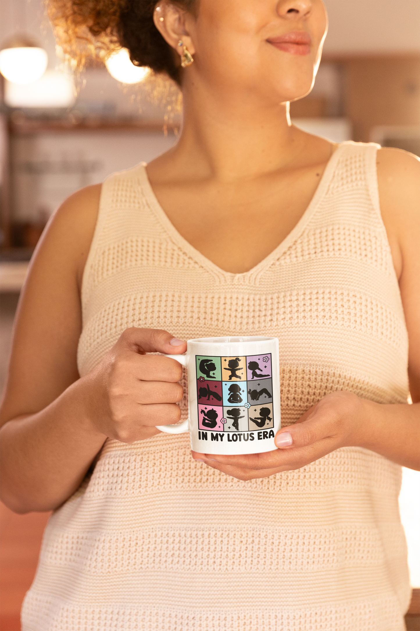 In My Lotus Era - Inspirational Yoga Mug I Lotus Flower Coffee Cup I Wellness Gift for Yogis I Self-Care Tea Mug I Mindfulness Drinkware