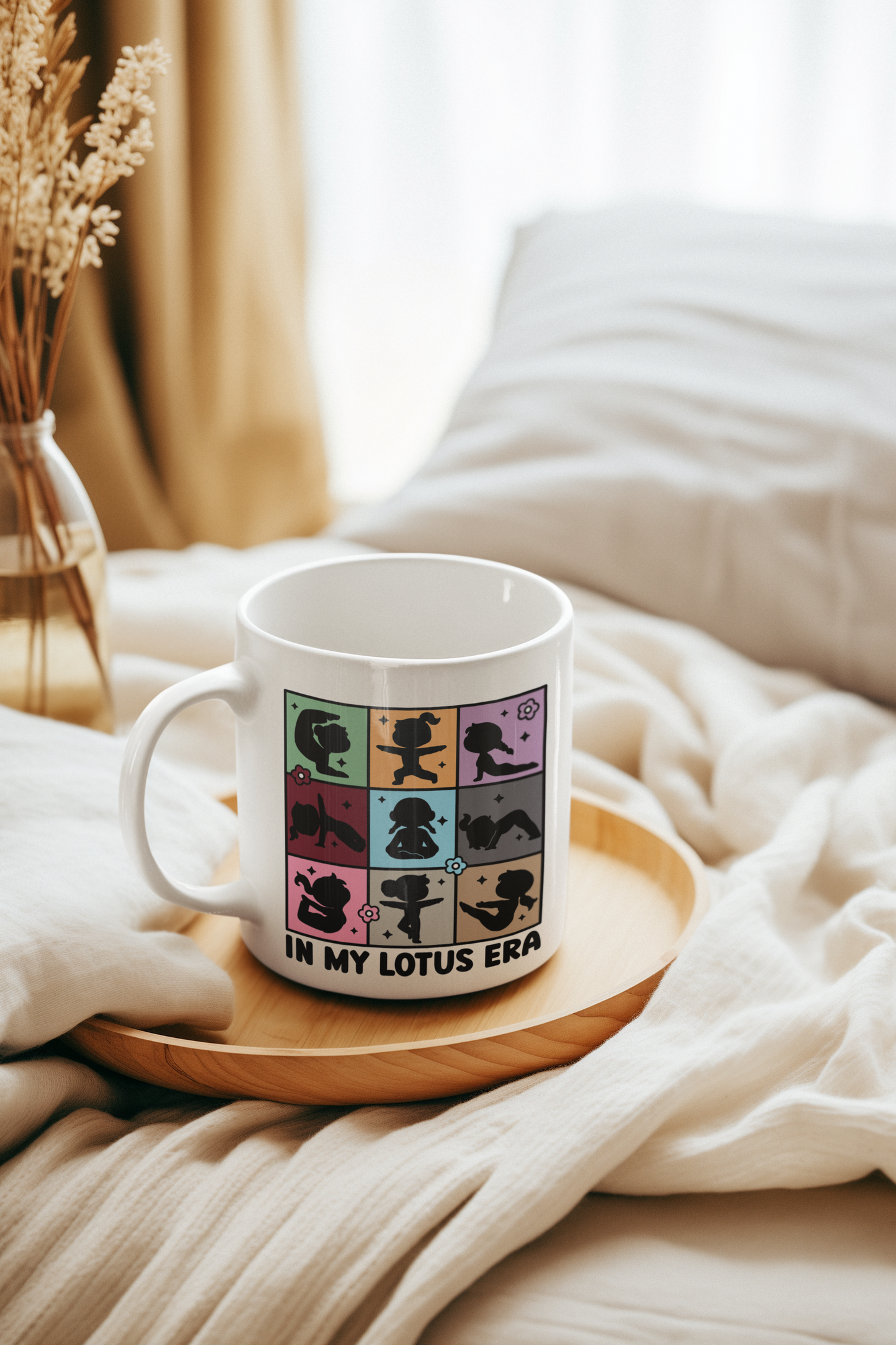 In My Lotus Era - Inspirational Yoga Mug I Lotus Flower Coffee Cup I Wellness Gift for Yogis I Self-Care Tea Mug I Mindfulness Drinkware