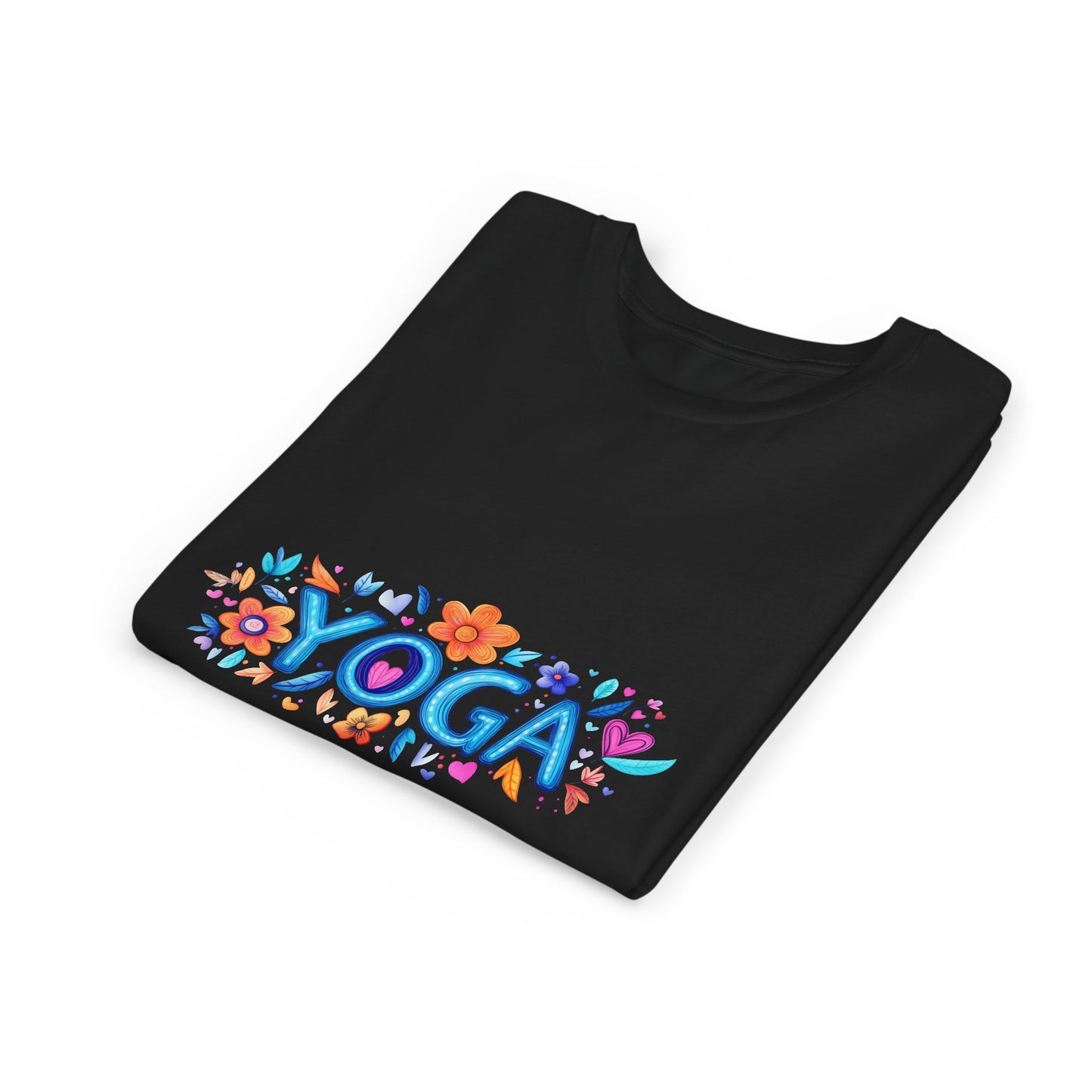 Youth Yoga Tee - Kids Yoga T-Shirt I Fun Activewear I Summer Tee I Gift for Little Yogis I Cute Yoga Apparel