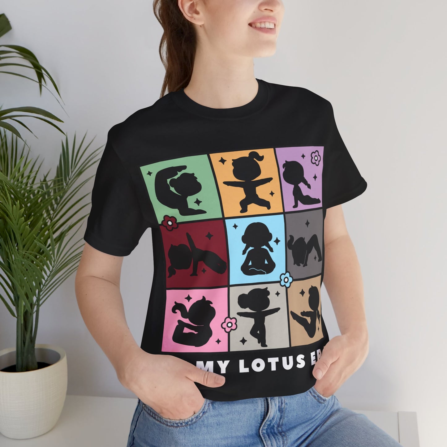 In My Lotus Era Tee - Meditative Yoga T-Shirt I Relaxation Shirt I Gift for Yogi I Mindfulness & Wellness Apparel