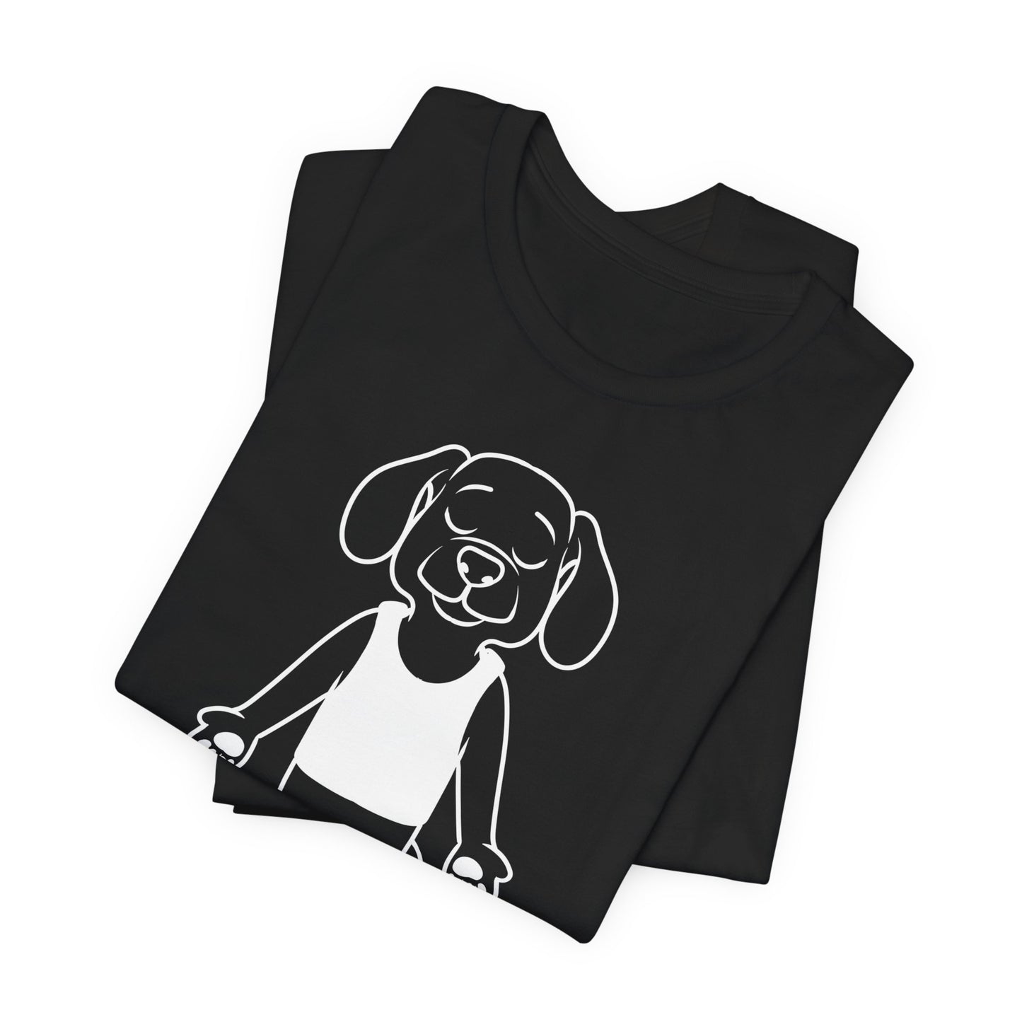 Up Human Pose - Unisex Dog Yoga Tee I Relaxation Gift I Yoga & Pet Lover T-Shirt I Quirky Animal Tee I Fun Gift for Dog Parents I Cute Tee for Zen Vibes