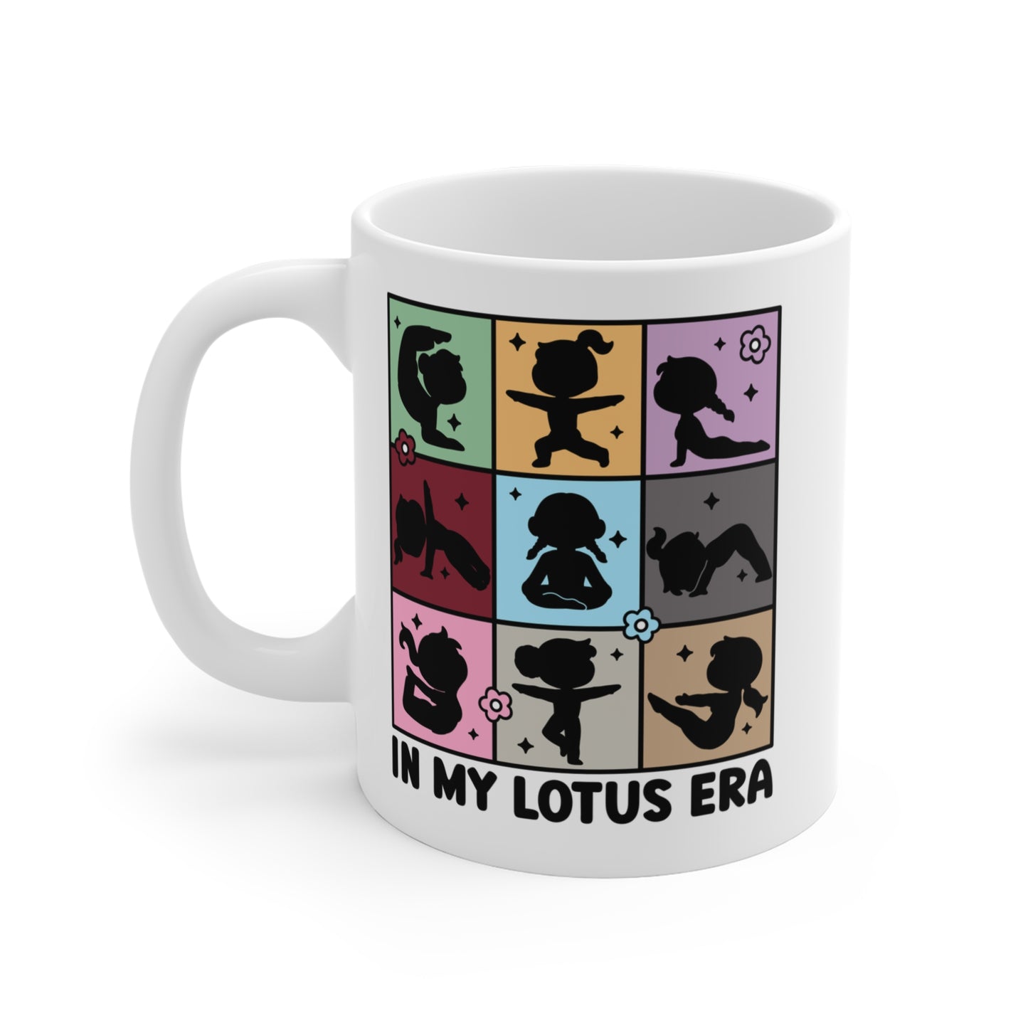 In My Lotus Era - Inspirational Yoga Mug I Lotus Flower Coffee Cup I Wellness Gift for Yogis I Self-Care Tea Mug I Mindfulness Drinkware