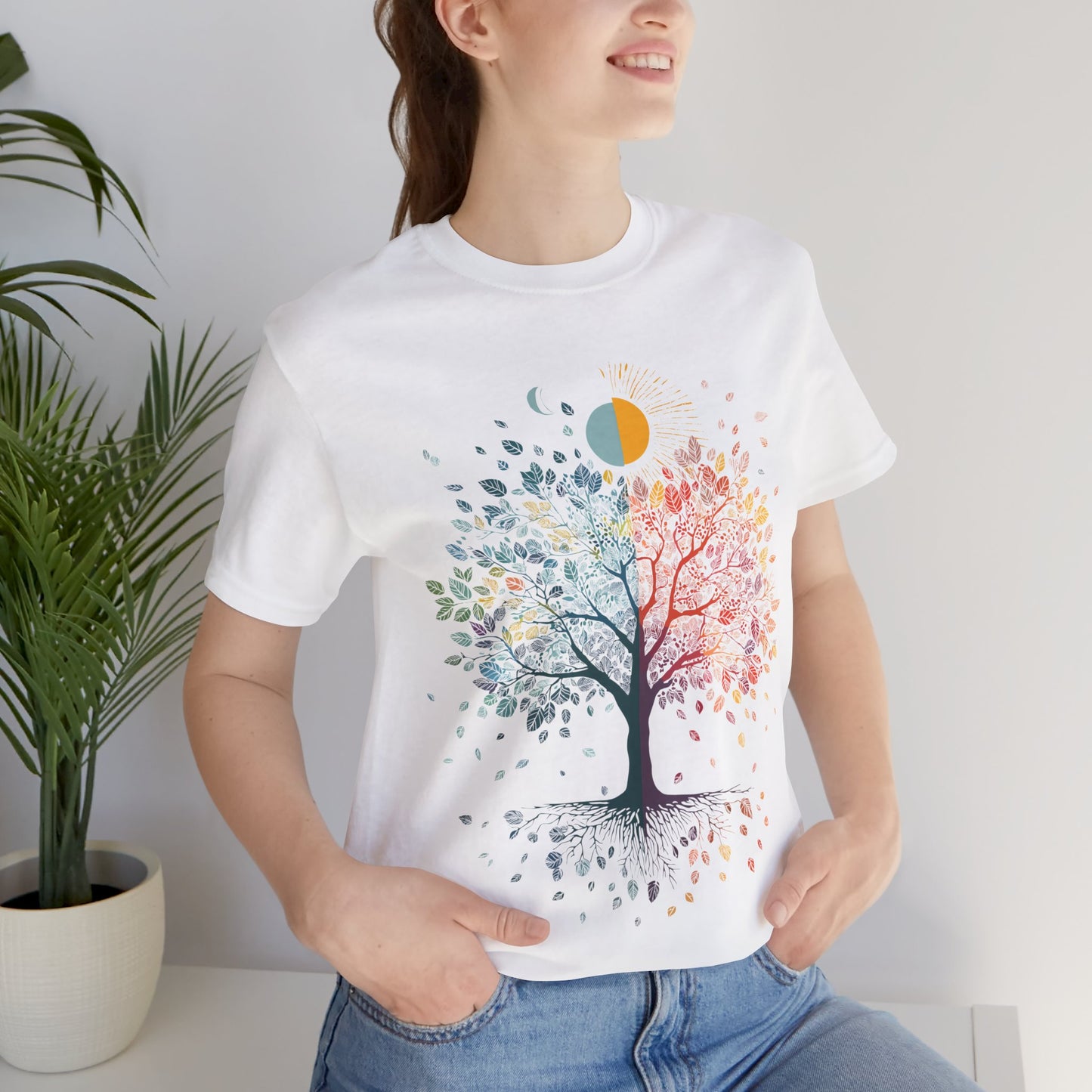Tree of Life Yoga Tee - Unisex T-Shirt I Nature Lover Apparel I Tee for Yogis I Spring Fashion I Self-Care Meditation Apparel