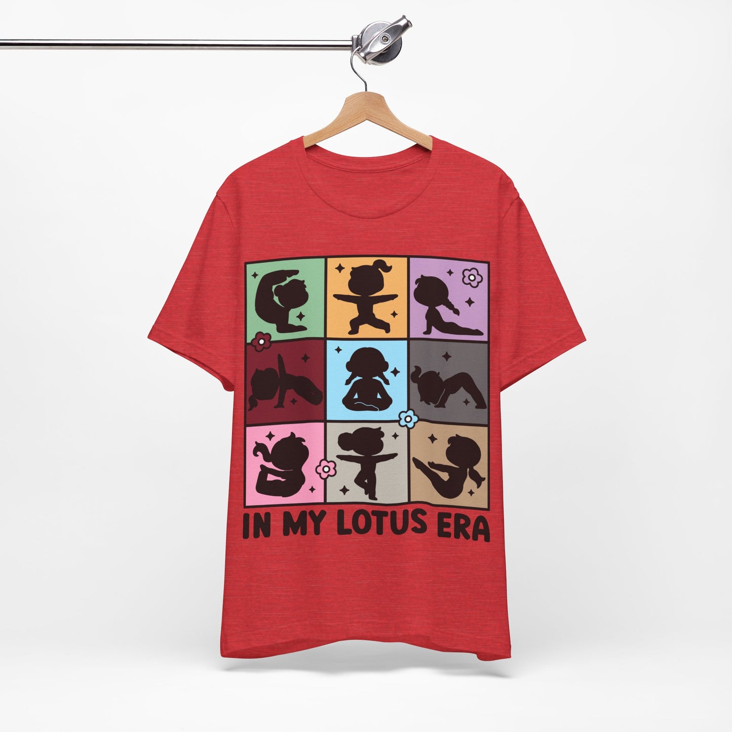 In My Lotus Era Tee - Meditative Yoga T-Shirt I Relaxation Shirt I Gift for Yogi I Mindfulness & Wellness Apparel