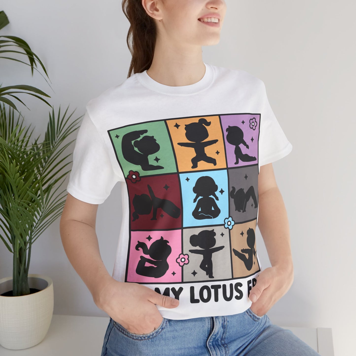In My Lotus Era Tee - Meditative Yoga T-Shirt I Relaxation Shirt I Gift for Yogi I Mindfulness & Wellness Apparel