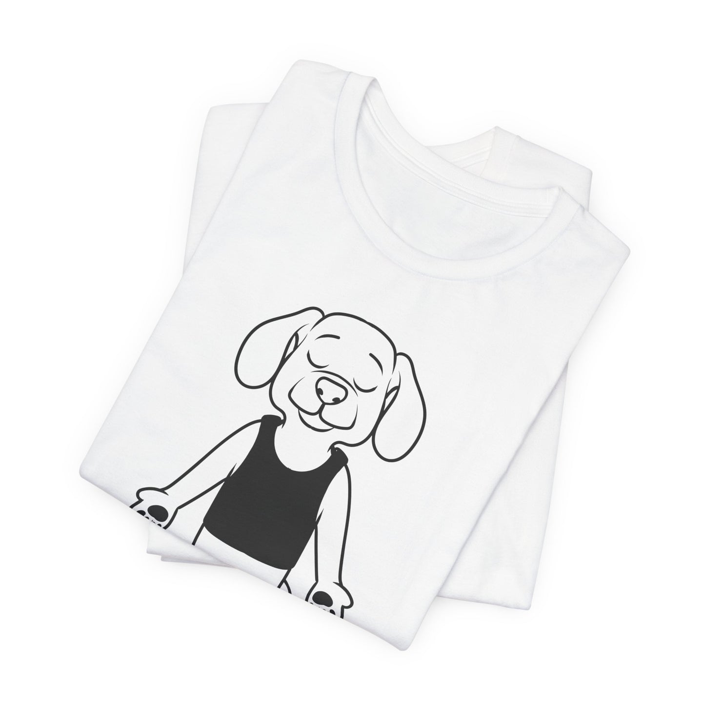 Up Human Pose - Unisex Dog Yoga Tee I Relaxation Gift I Yoga & Pet Lover T-Shirt I Quirky Animal Tee I Fun Gift for Dog Parents I Cute Tee for Zen Vibes