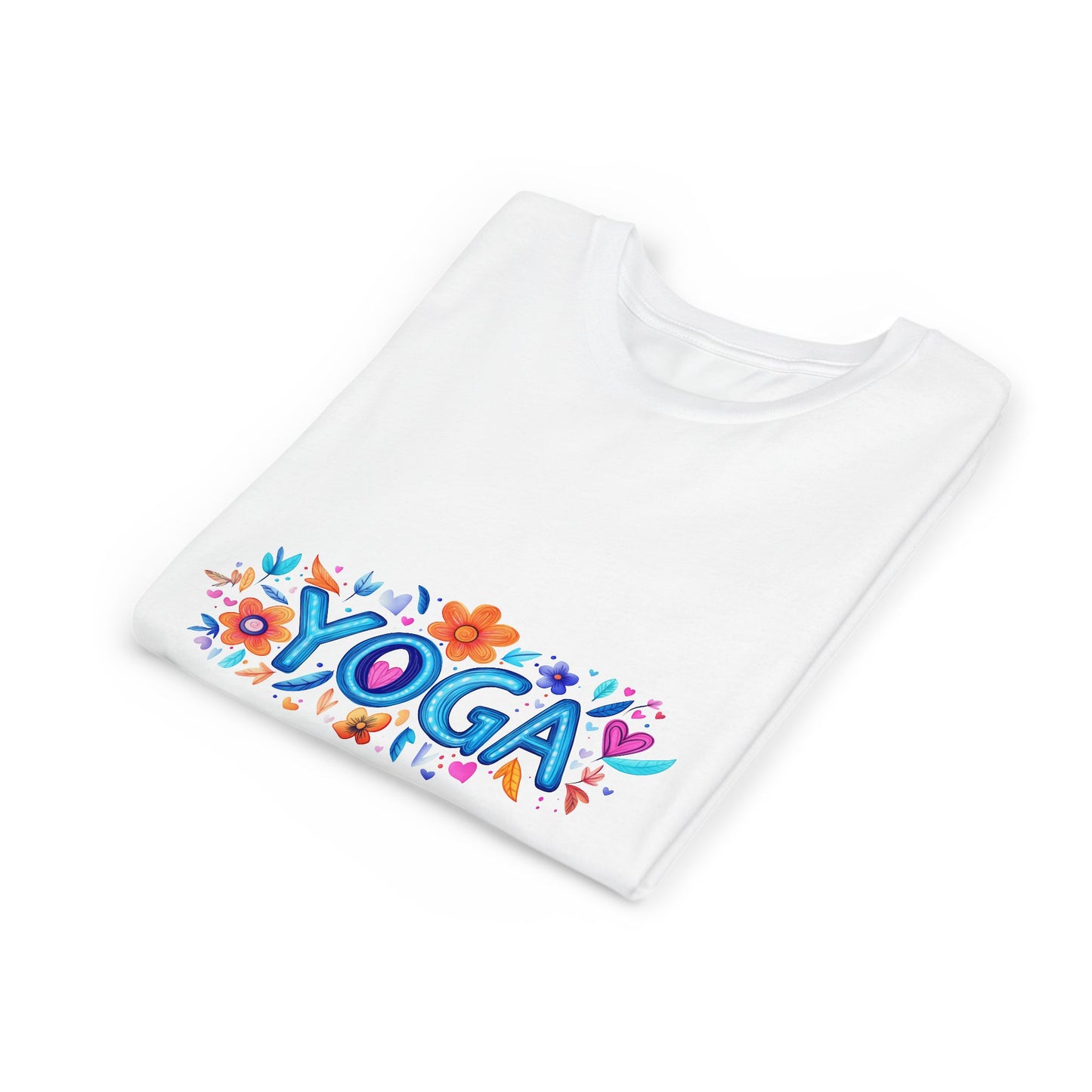 Youth Yoga Tee - Kids Yoga T-Shirt I Fun Activewear I Summer Tee I Gift for Little Yogis I Cute Yoga Apparel