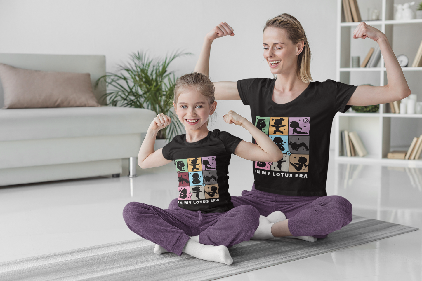In My Lotus Era - Youth Short Sleeve Tee I Kids Yoga T-Shirt I Mindfulness Tee I Fun Gift for Young Yoga Lovers