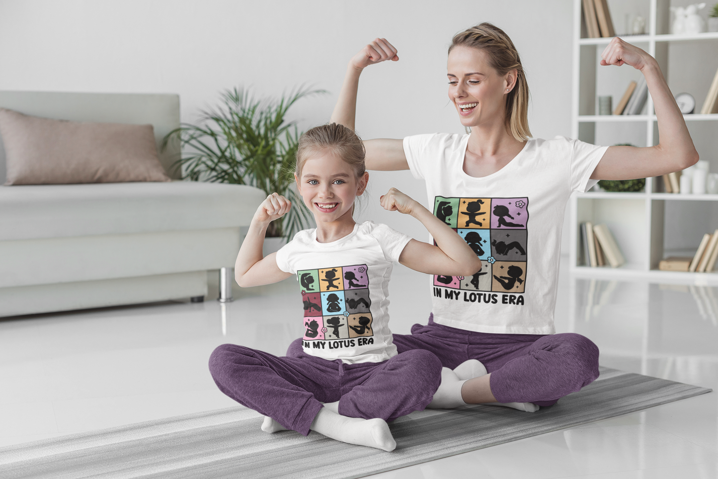In My Lotus Era Tee - Meditative Yoga T-Shirt I Relaxation Shirt I Gift for Yogi I Mindfulness & Wellness Apparel
