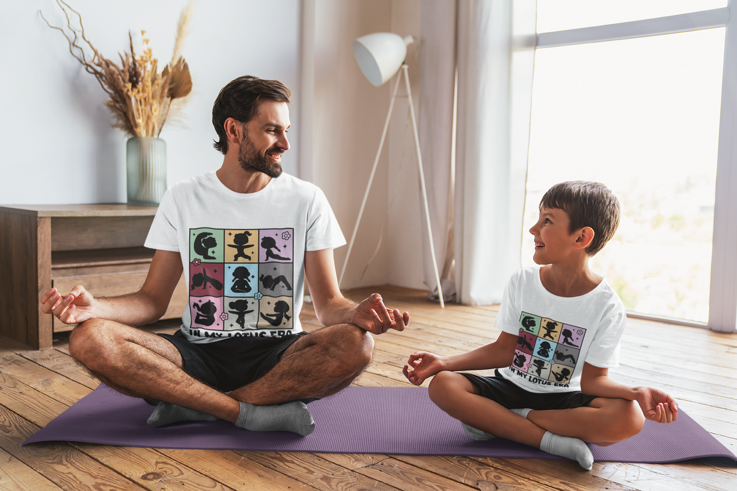In My Lotus Era Tee - Meditative Yoga T-Shirt I Relaxation Shirt I Gift for Yogi I Mindfulness & Wellness Apparel