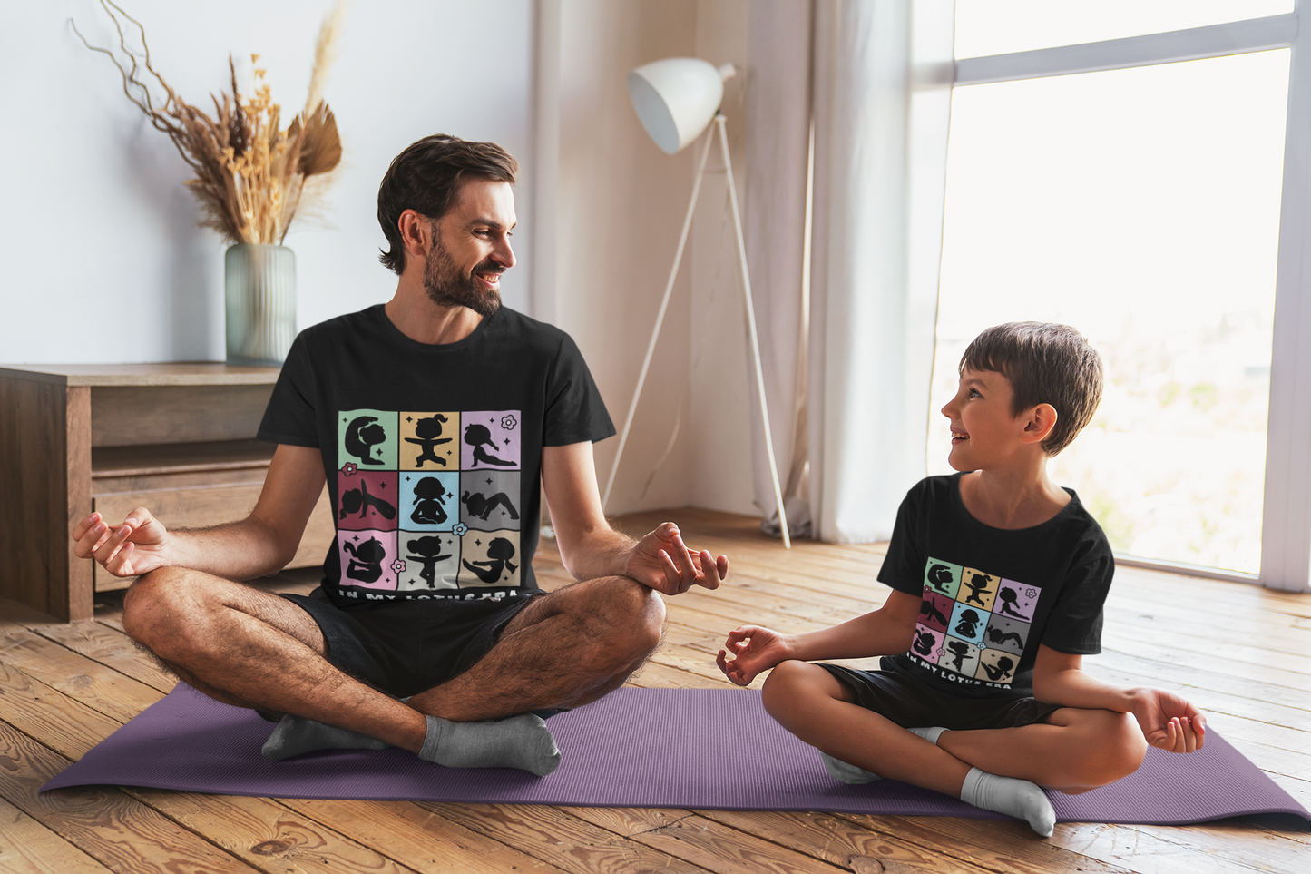 In My Lotus Era Tee - Meditative Yoga T-Shirt I Relaxation Shirt I Gift for Yogi I Mindfulness & Wellness Apparel