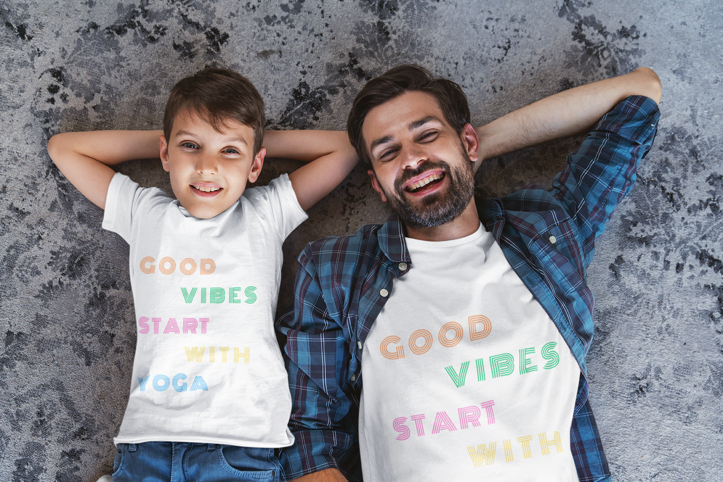 Good Vibes Start With Yoga Youth Yoga Tee - Yoga Apparel for Kids I Kids Cool Yoga T-Shirts I Self-Care Meditation Apparel