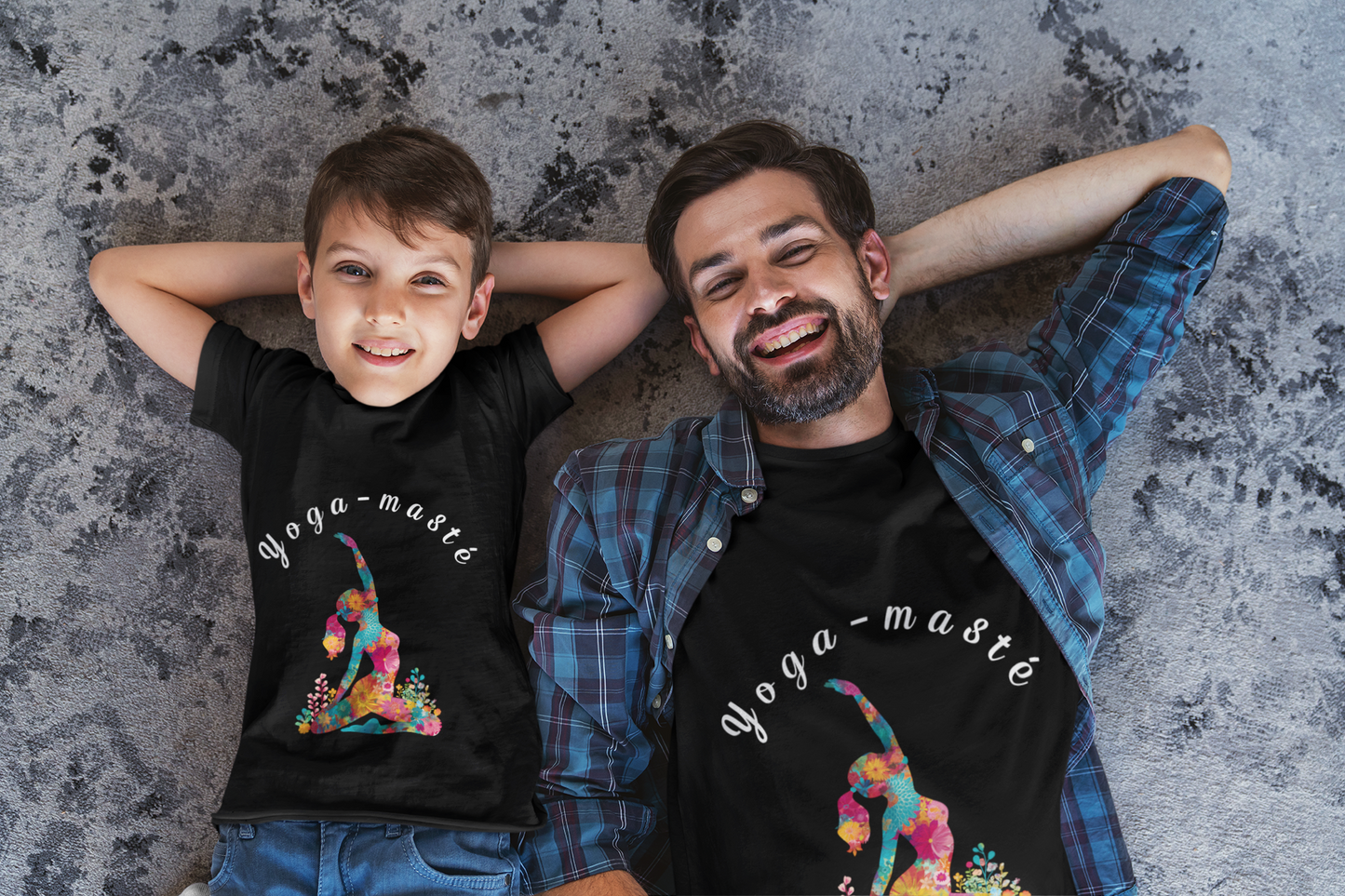 Yoga-Masté Unisex Tee I Vibrant Yoga T-Shirt I Perfect for Classes and Retreats I Gift for Yogis I Self-Care Meditation Apparel