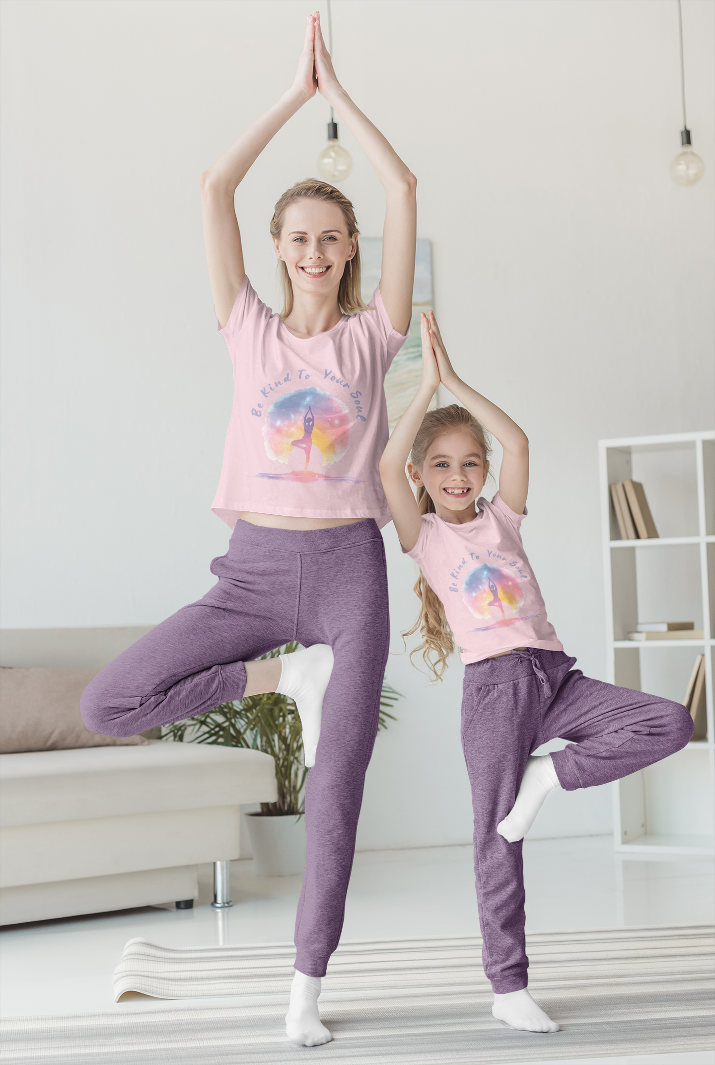 "Be Kind To Your Soul" Meditation Inspired Tee I Spiritual Yoga T- Shirt I Relaxation Mindfulness Apparel I Self-Care Clothing