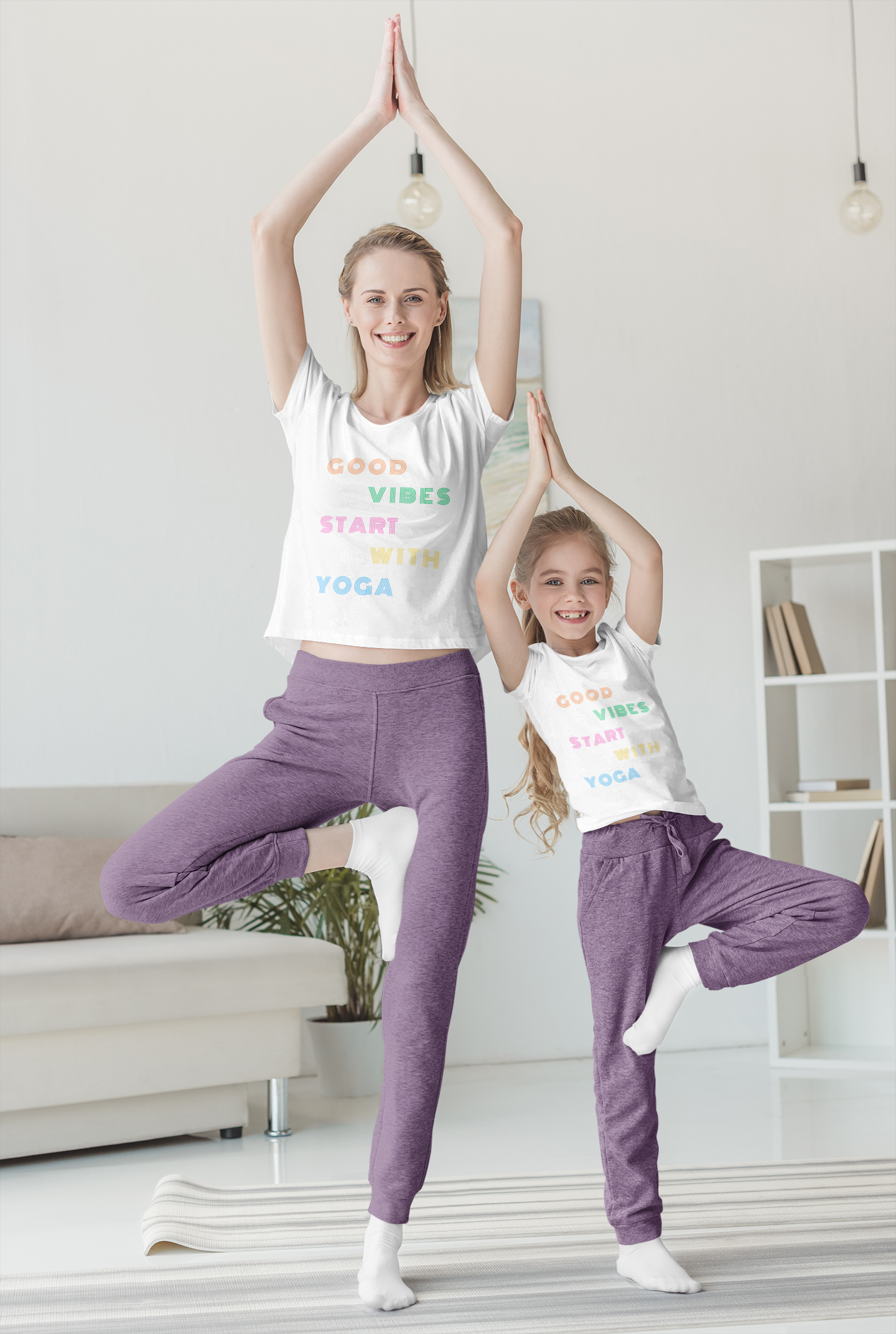 Good Vibes Start With Yoga Tee I Unisex Yoga T-Shirt I Wellness Gift for Yogis I Positive Vibes T-Shirt