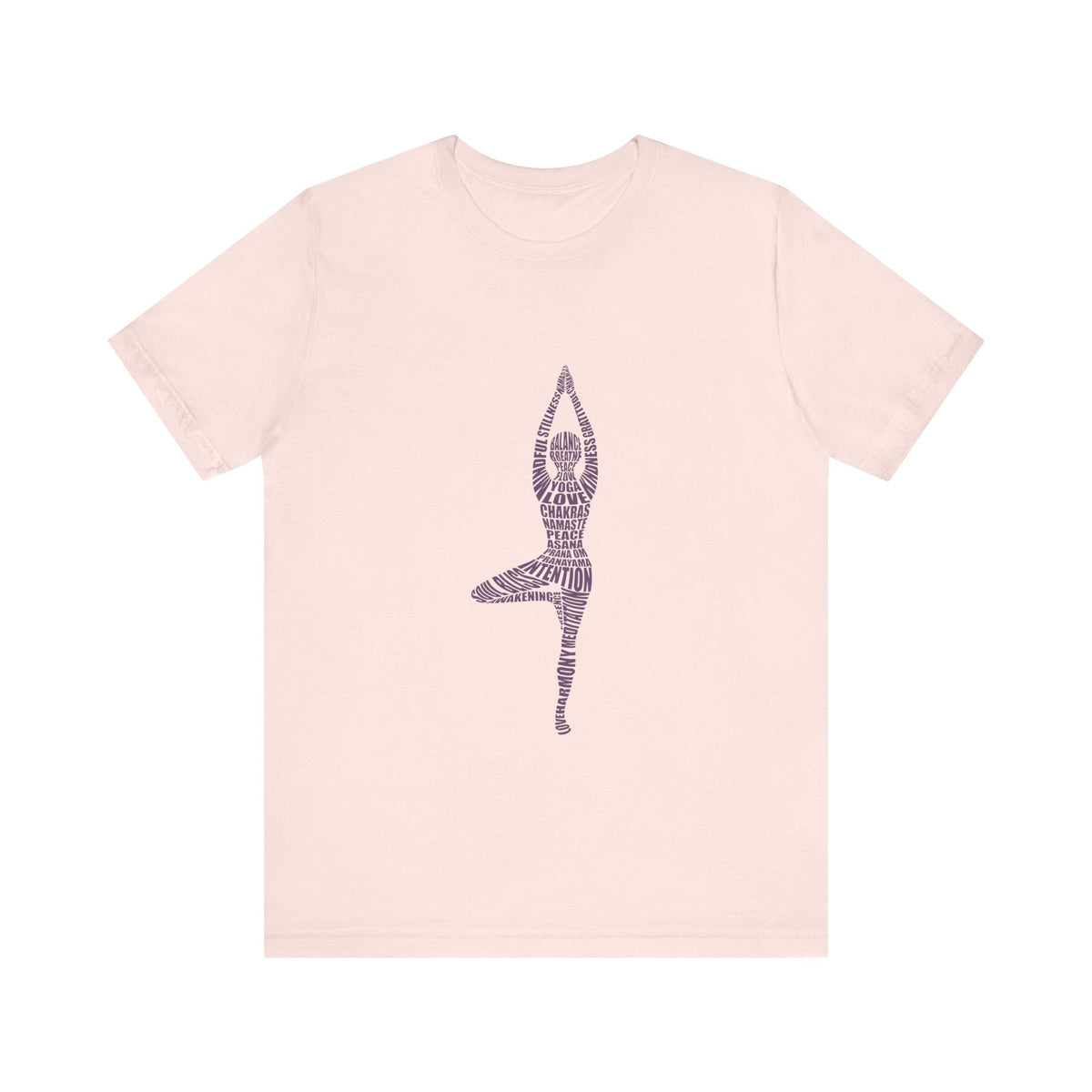 Yoga Pose T-Shirt — Tree Pose Shirt I Meditation Tee I Mindfulness Gift I Yoga Shirt I Namaste Shirt