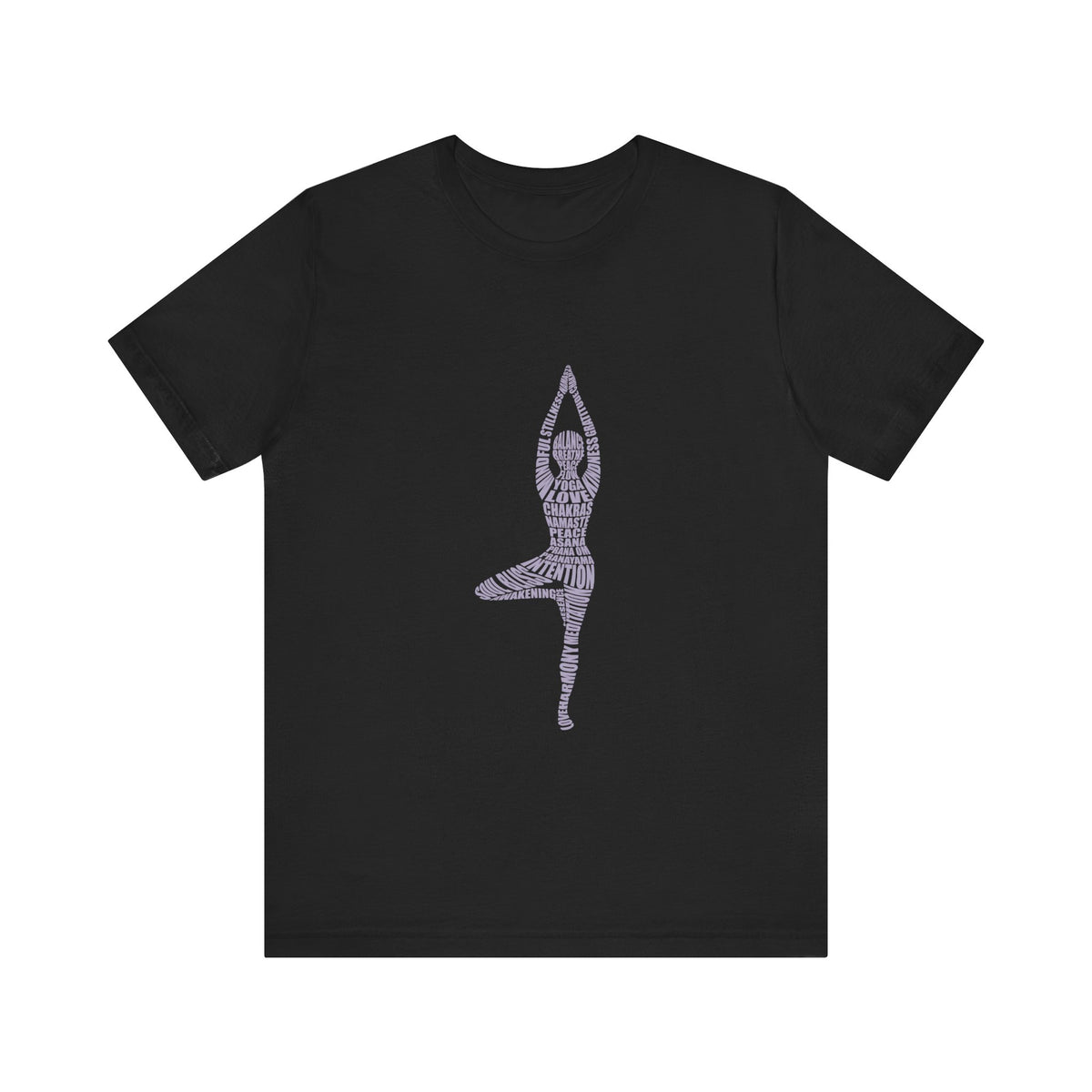 Yoga Pose T-Shirt — Tree Pose Shirt I Meditation Tee I Mindfulness Gift I Yoga Shirt I Namaste Shirt