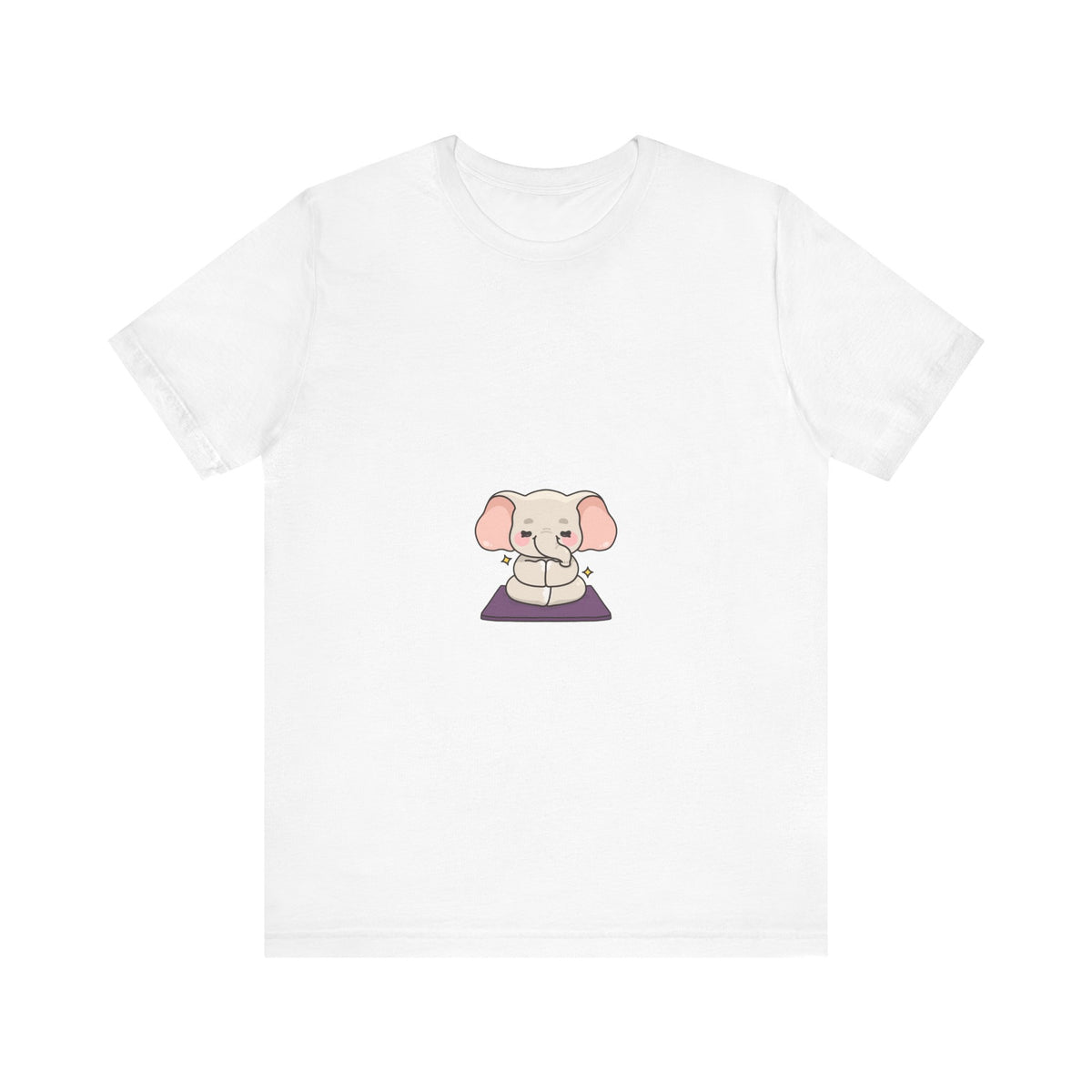 Cute Meditating Elephant T-Shirt — Meditation Shirt For Yoga I Mindfulness Tee I Gift For Yogini I Zen Shirt