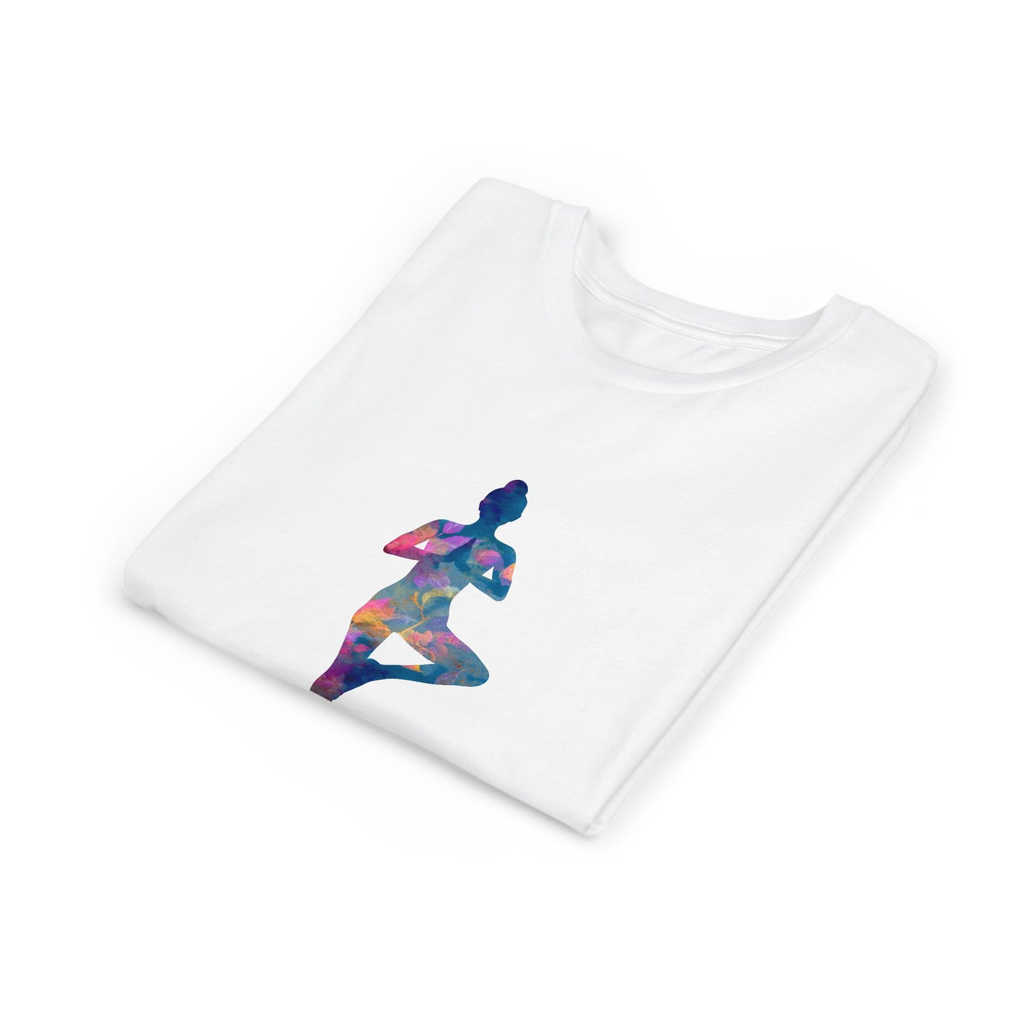 Tree Pose Youth Yoga Tee I Colorful Graphic Tee for Kids I Mindfulness T-Shirt I Perfect for Birthdays and Yoga Lovers