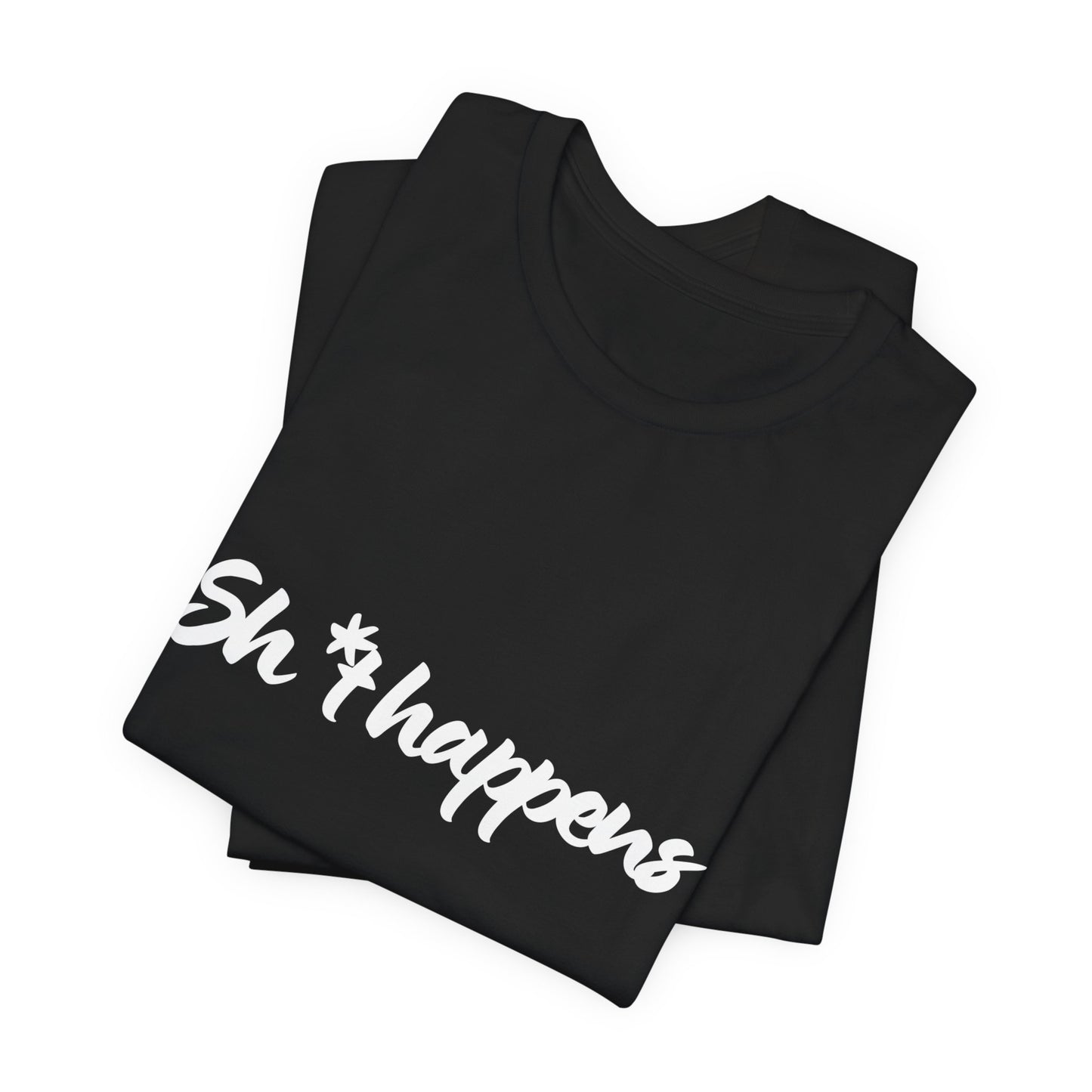 Sh*t happens Yoga helps - Unisex Yoga Lovers Tee I Funny Yoga Gift I Mindfulness Apparel I Self-Care Meditation T-Shirt