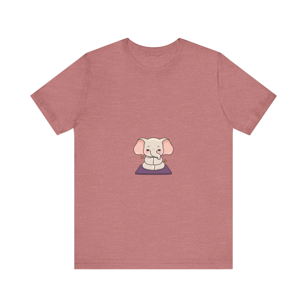 Cute Meditating Elephant T-Shirt — Meditation Shirt For Yoga I Mindfulness Tee I Gift For Yogini I Zen Shirt